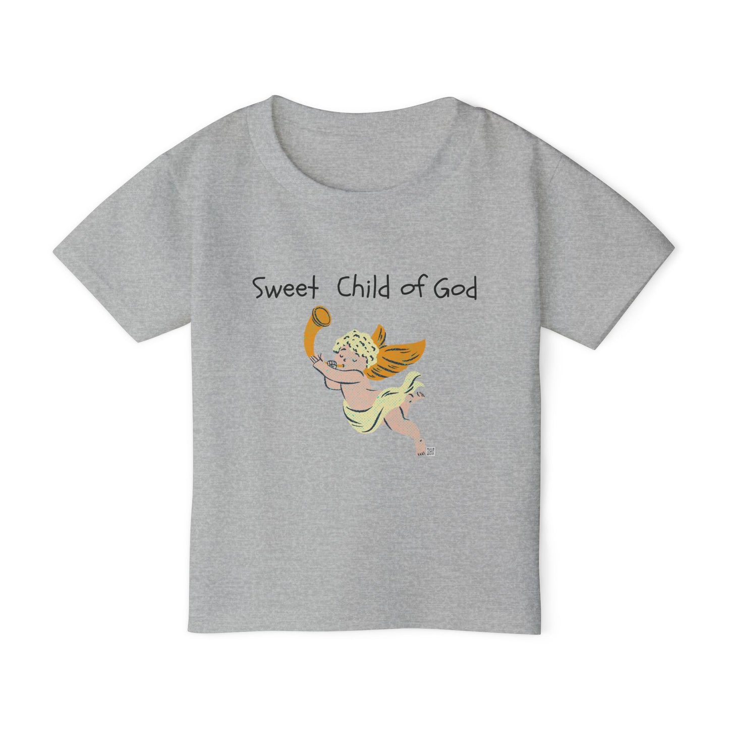 SWEET CHILD OF GOD ANGEL TODDLER TEE