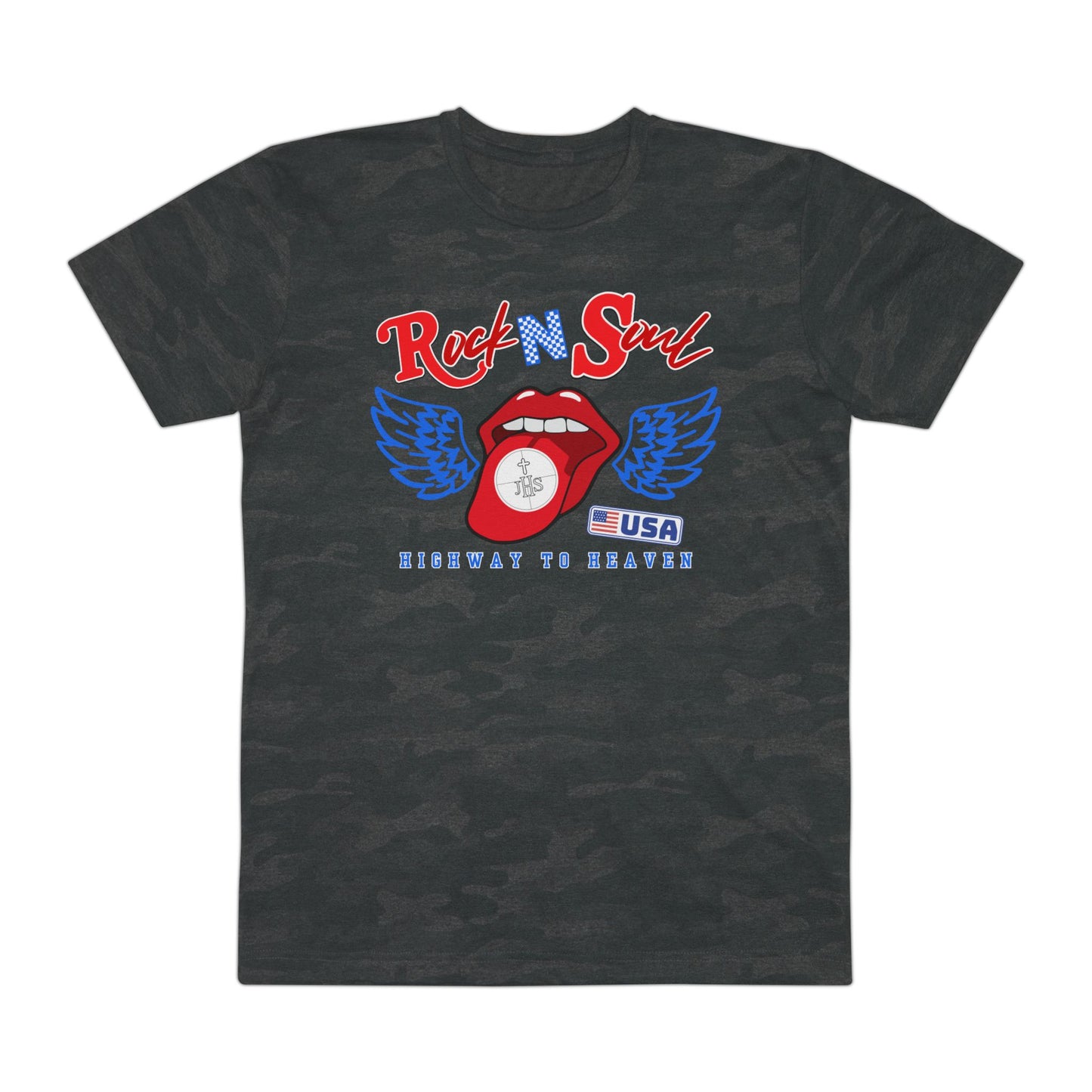 ROCK & SOUL PATTERN TEE