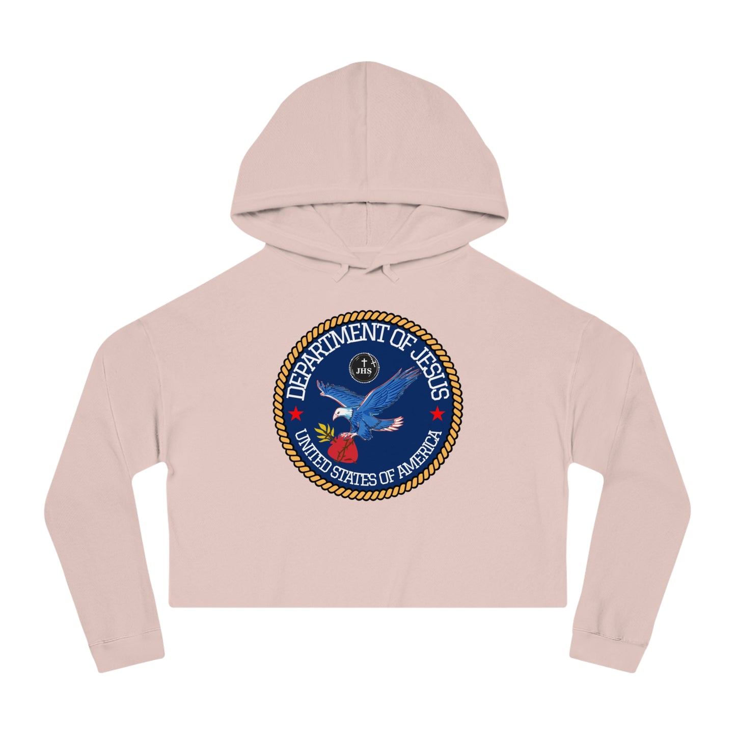 DEPARTMENT OF JESUS CROP HOODIE