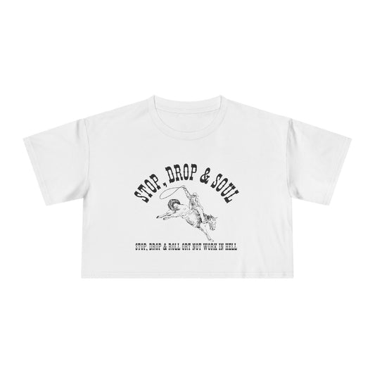ORT NOT WORK CROP TEE