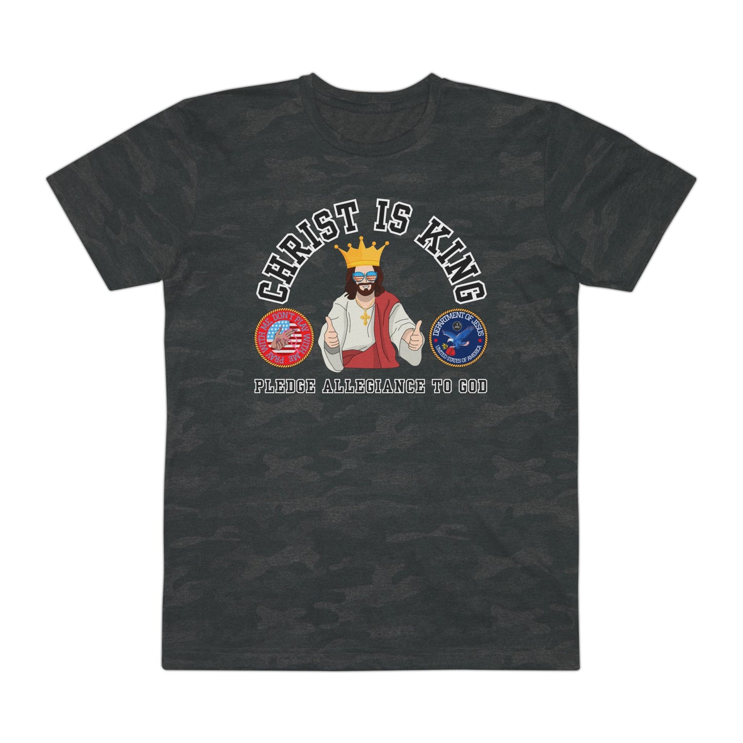 PLEDGE ALLEGIANCE TO GOD ANIMAL TEE