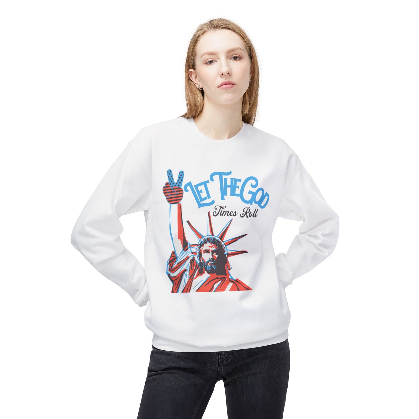 LET THE GOD TIMES ROLL X ELEVENTH HOUR SWEATSHIRT