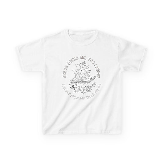 JESUS LOVES ME X COLOR ME LAMB ANGEL BABY