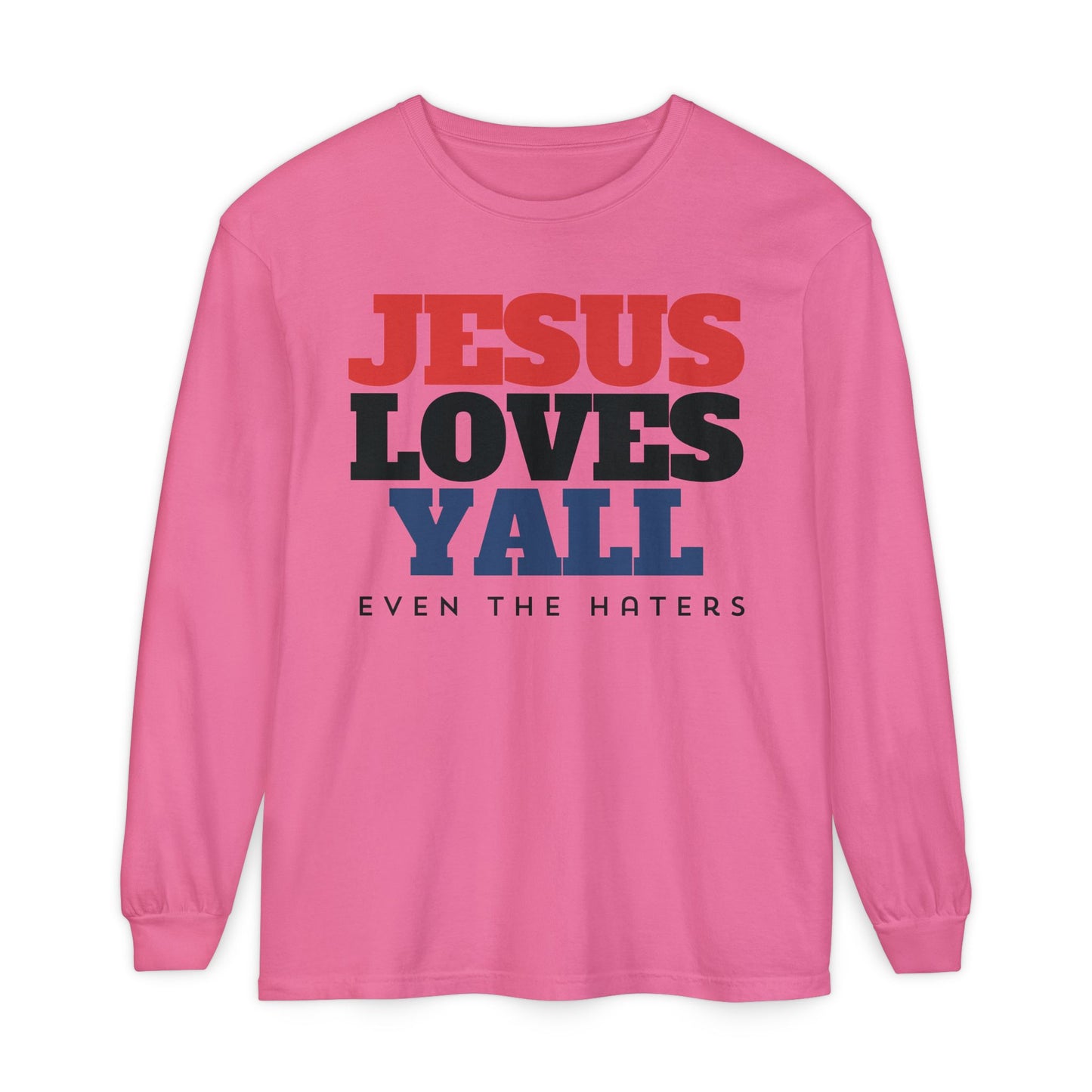 JESUS LOVES YALL LONGSLEEVE TEE