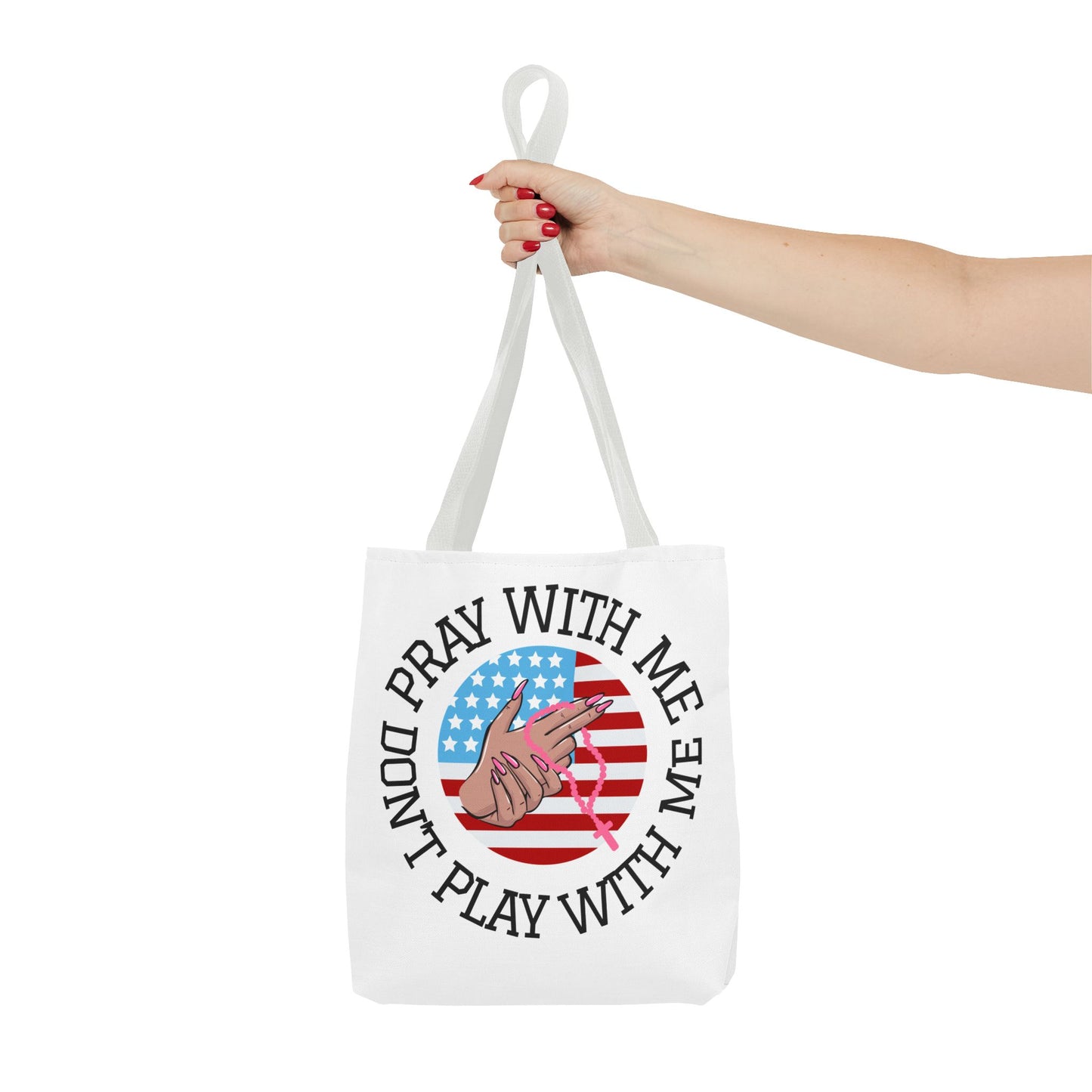 PRAY DONT PLAY TOTE