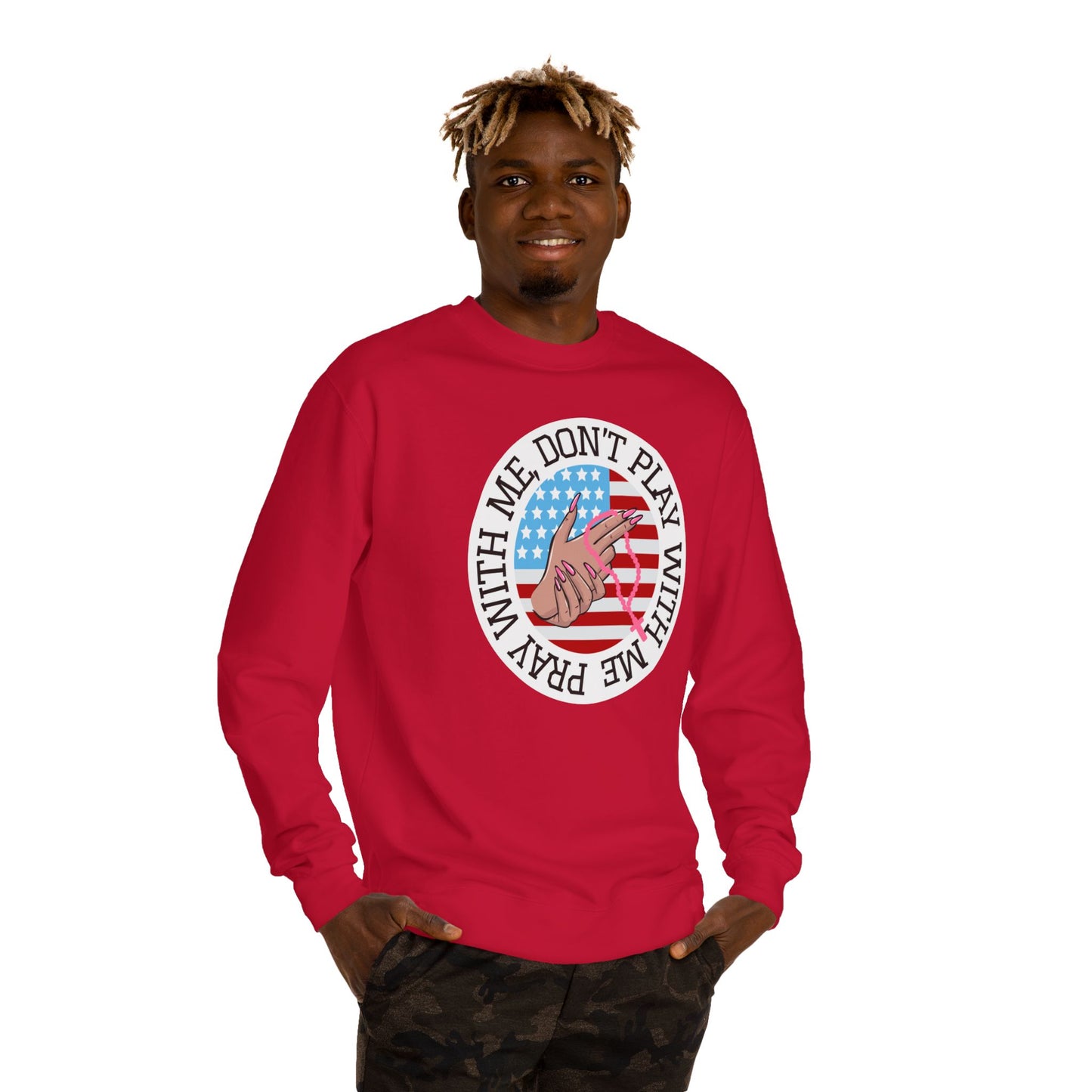PRAY DONT PLAY SWEATSHIRT