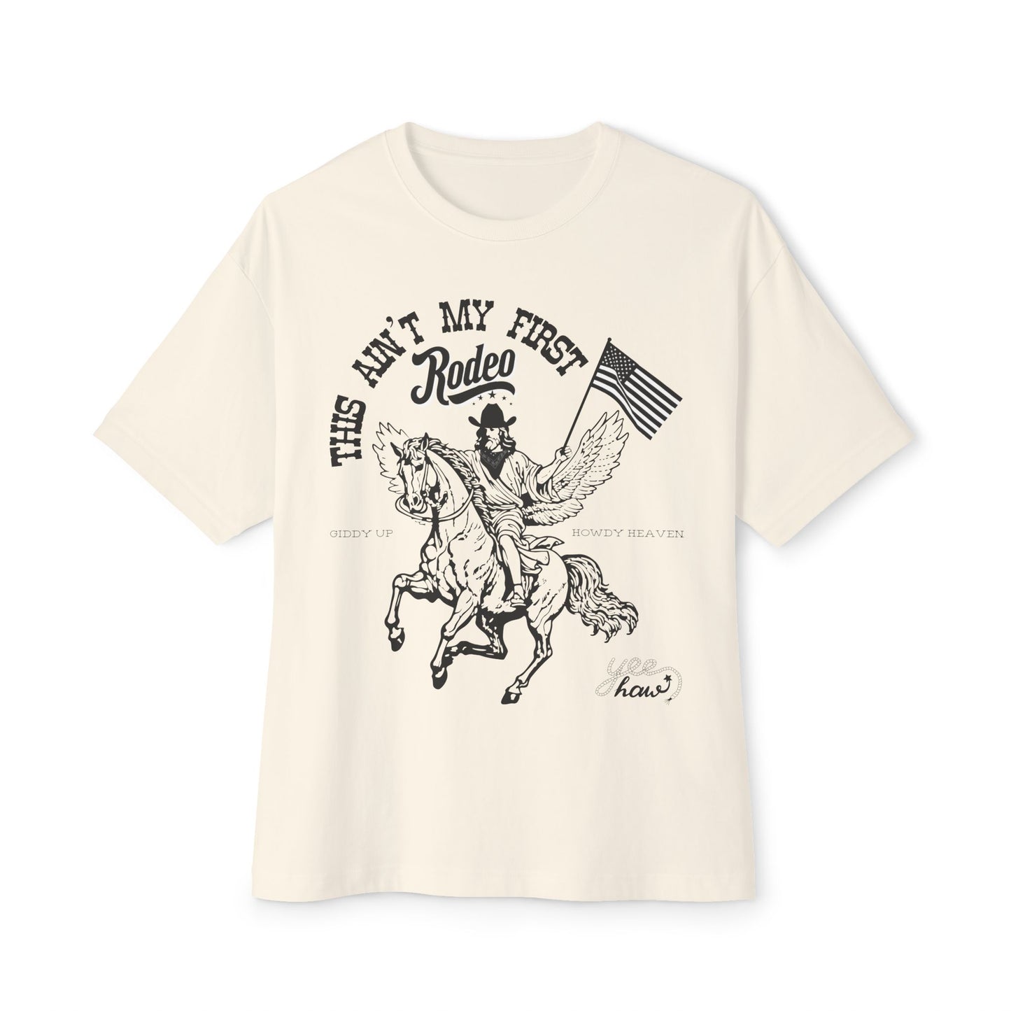 RODEO JESUS BOXY TEE