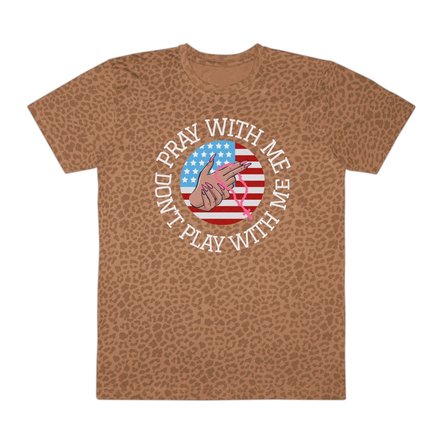 PRAY DON'T PLAY ANIMAL TEE