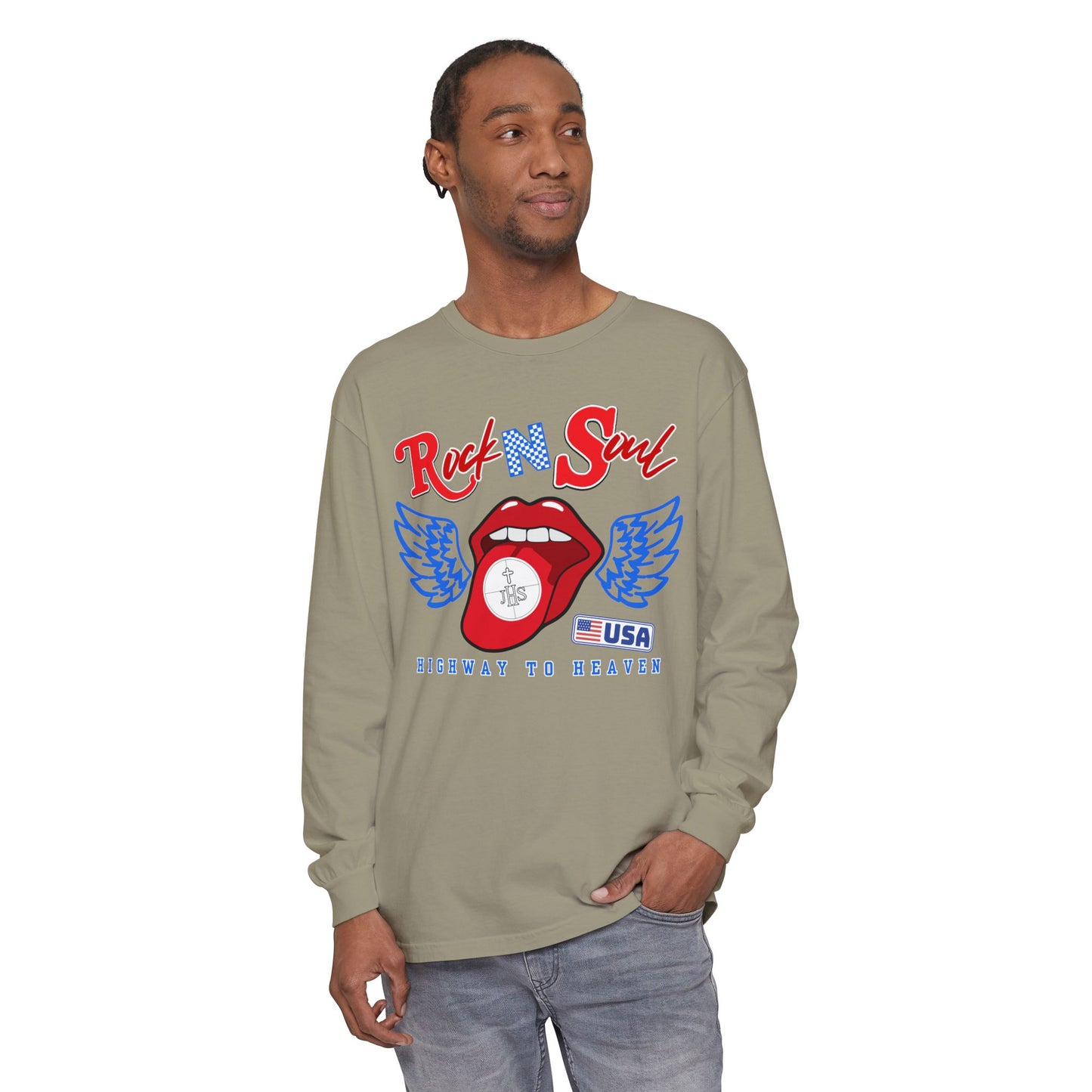 ROCK AND SOUL LONGSLEEVE TEE