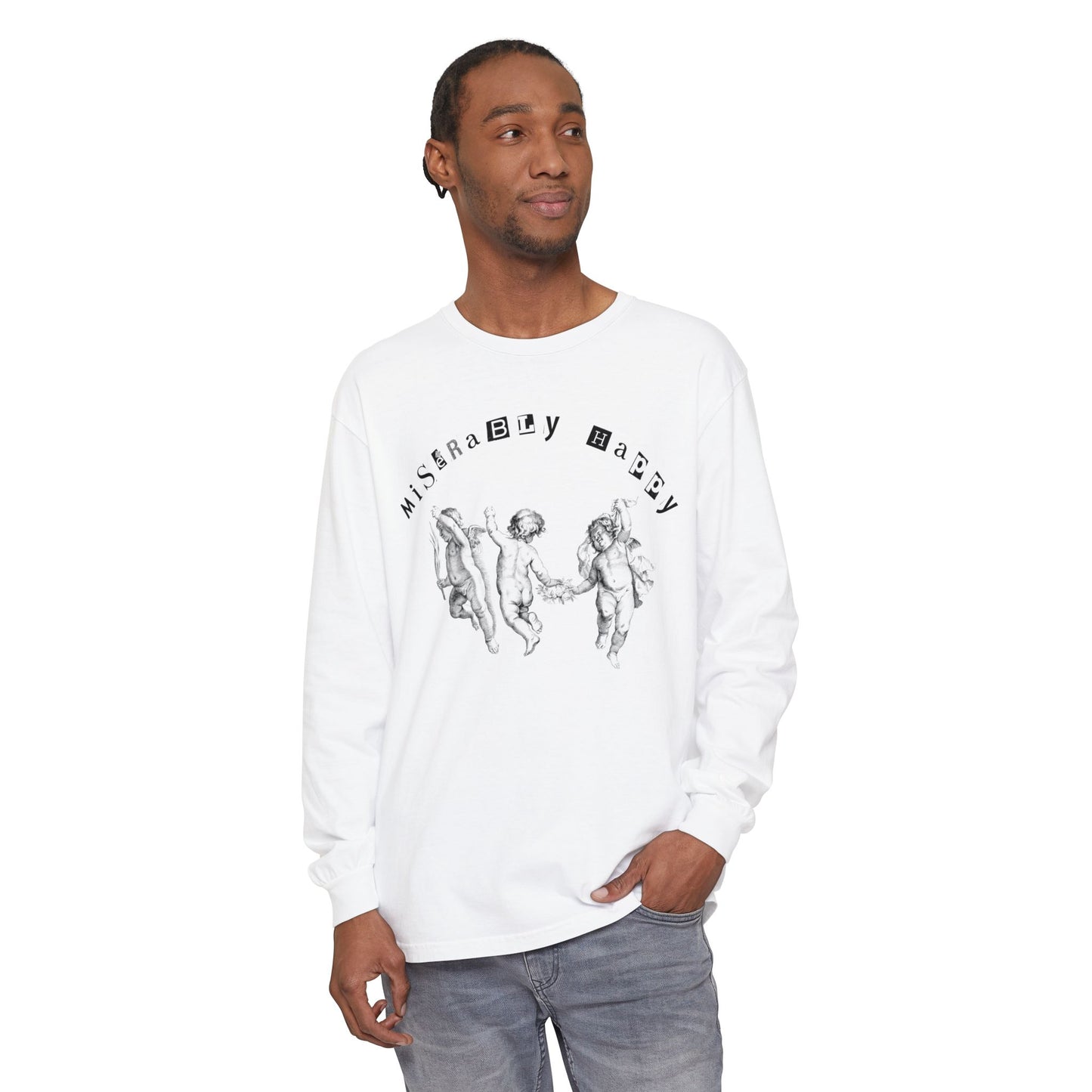 MISERABLY HAPPY X SWEET CHILD OF GOD LONG SLEEVE