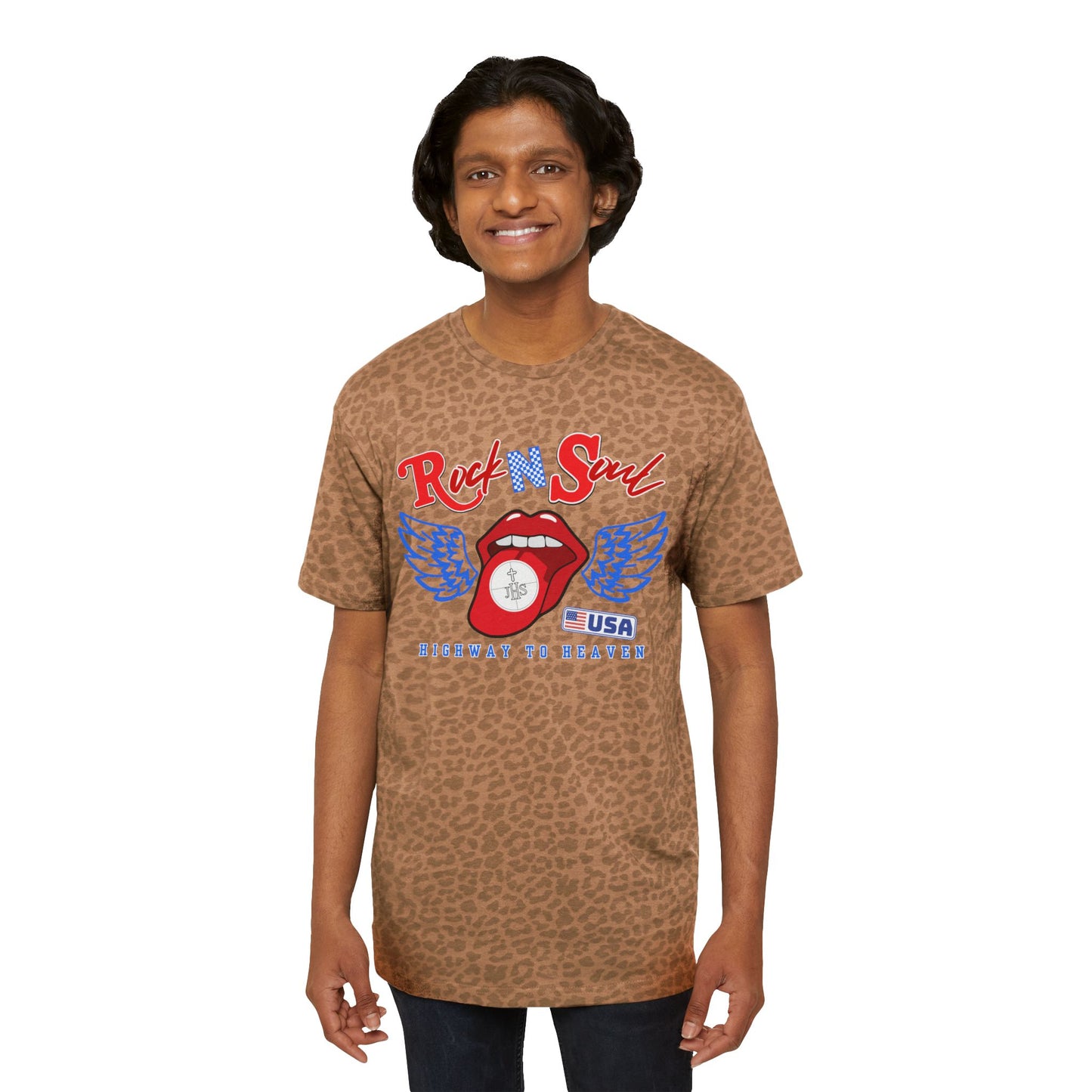 ROCK & SOUL PATTERN TEE