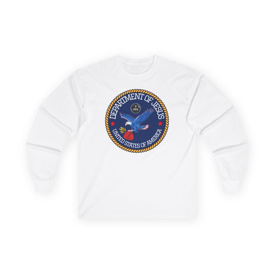 DEPARTMENT OF JESUS LONGSLEEVE TEE