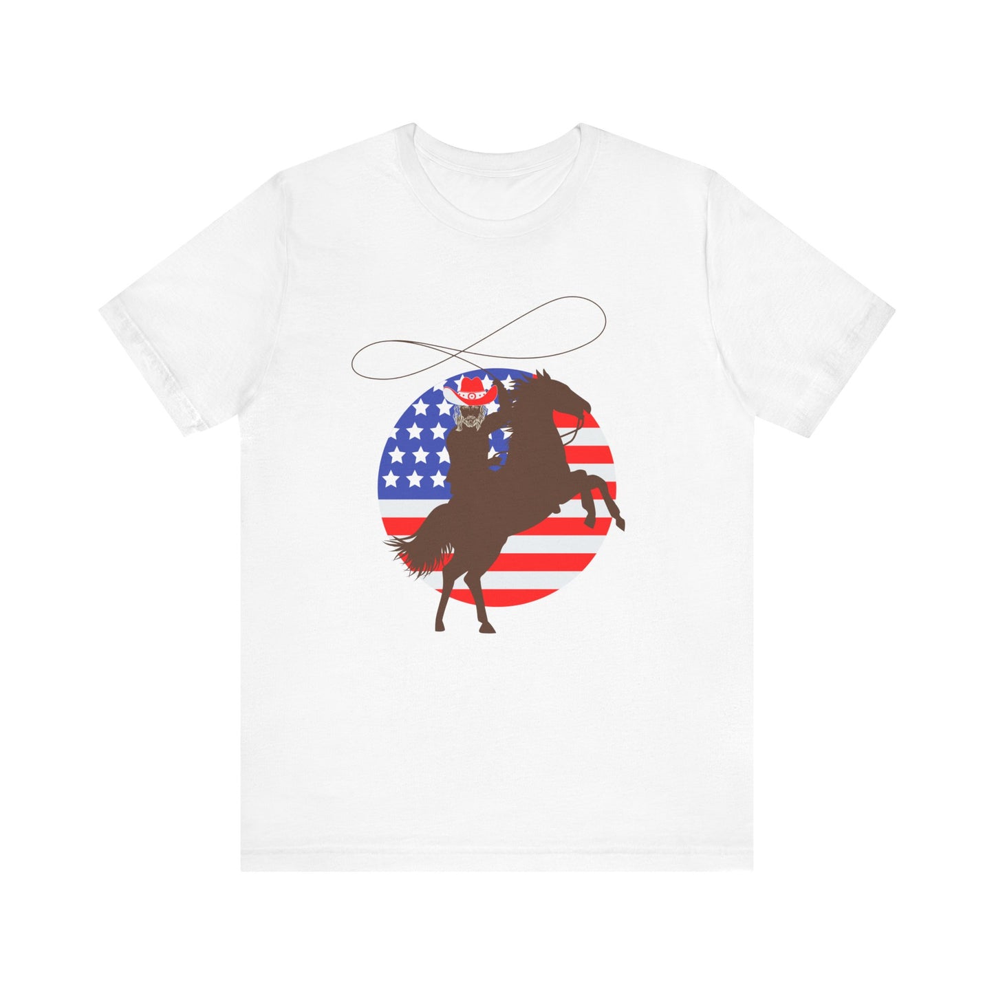 GIDDY UP AMERICA TEE