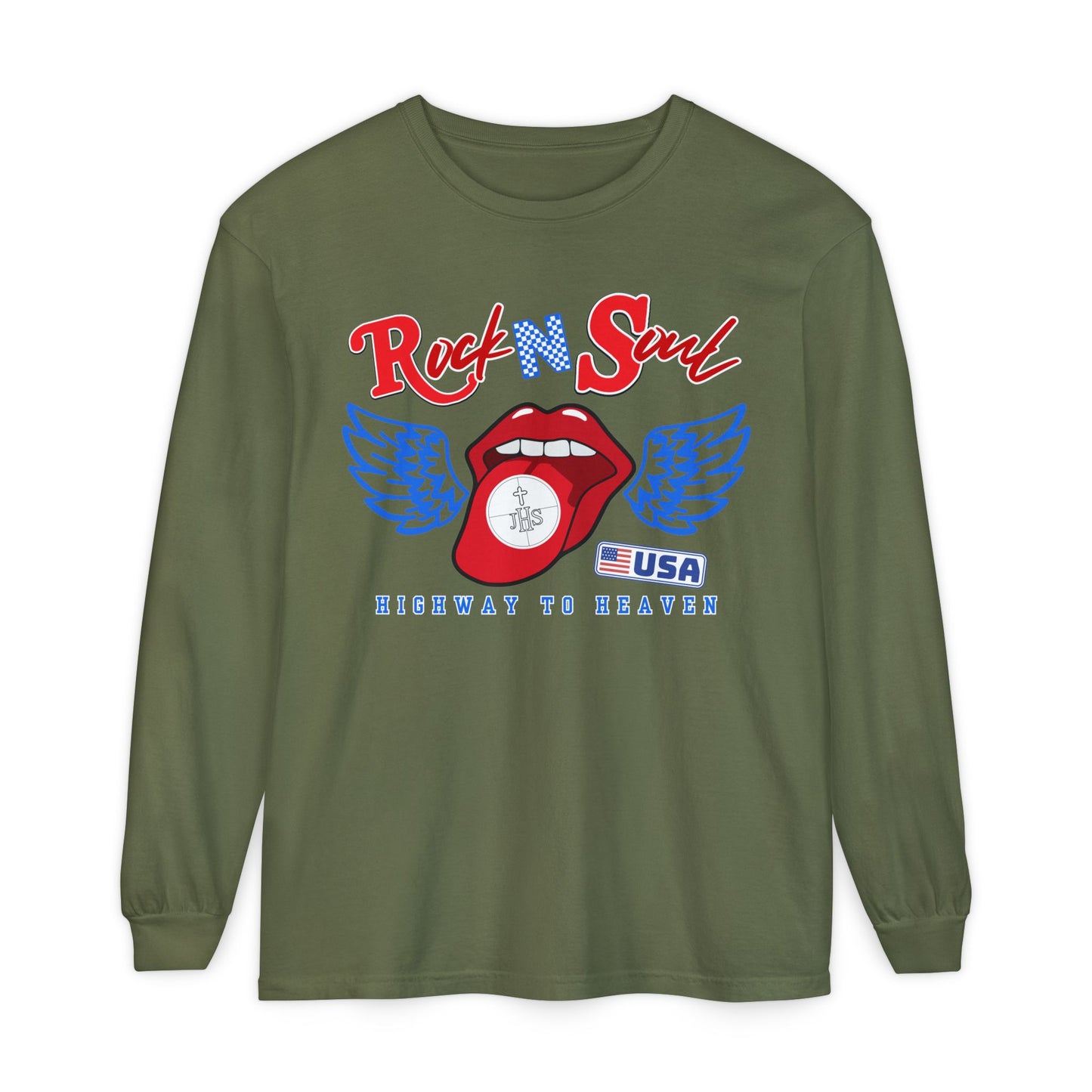 ROCK AND SOUL LONGSLEEVE TEE
