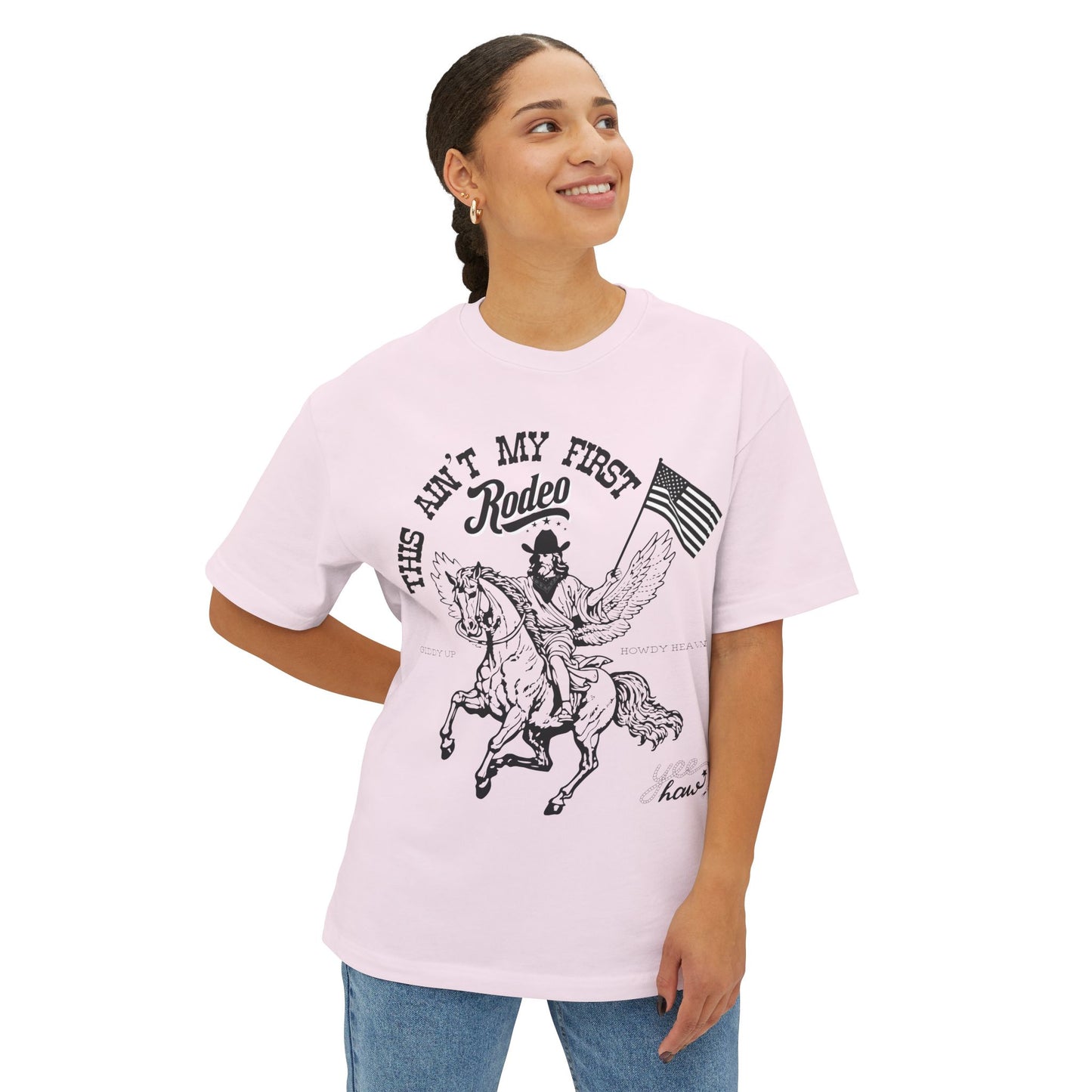 RODEO JESUS BOXY TEE