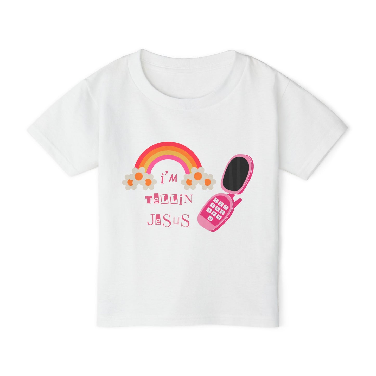 TELLIN JESUS TODDLER TEE