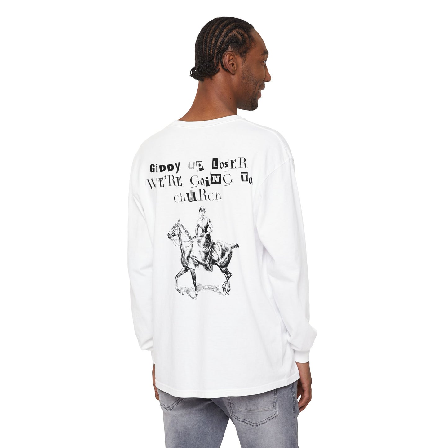 THOU SHALL PRAY X GIDDY UP LONG SLEEVE