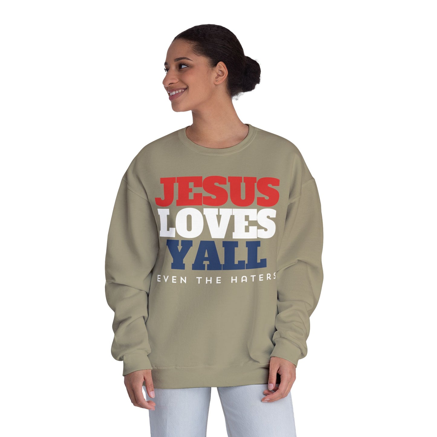 JESUS LOVES YALL SWEATSHIRT