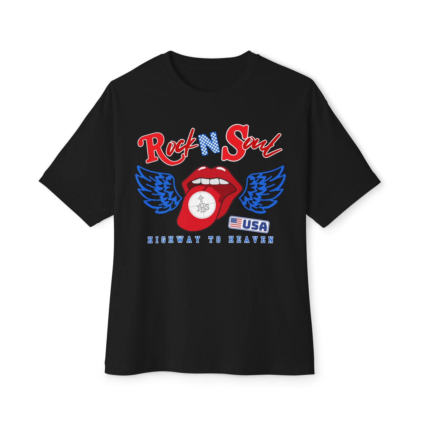 ROCK AND SOUL BOXY TEE