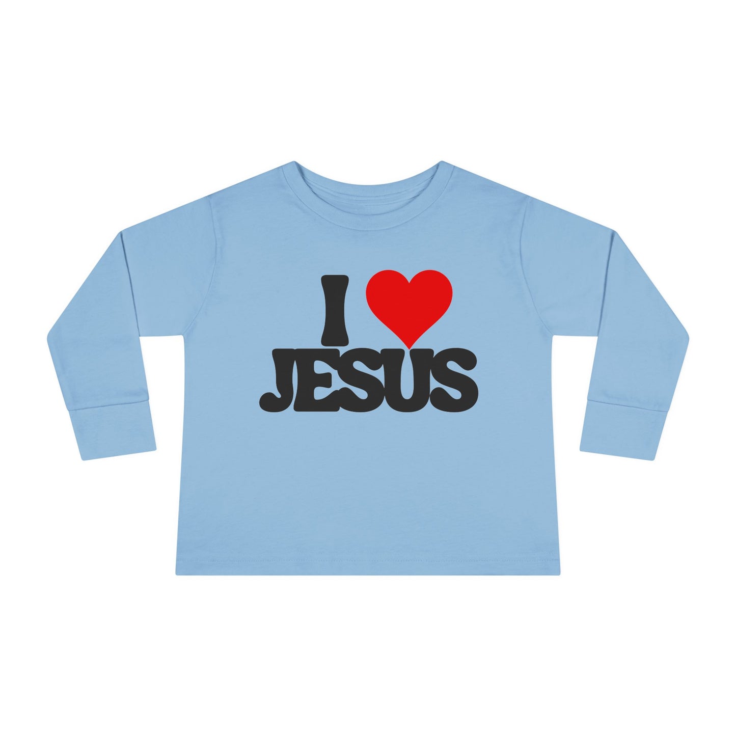 I LOVE JEUS TODDLER LONGSLEEVE