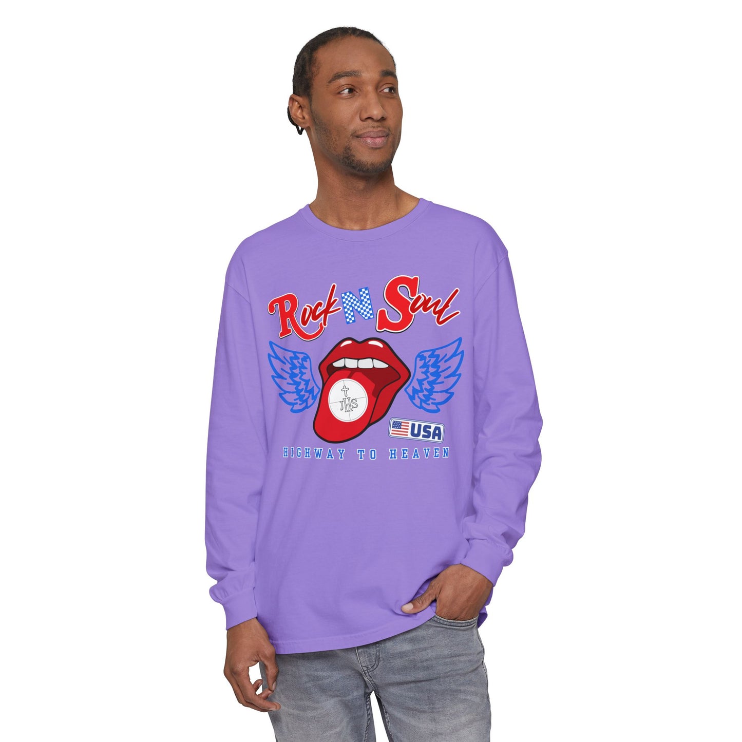 ROCK AND SOUL LONGSLEEVE TEE