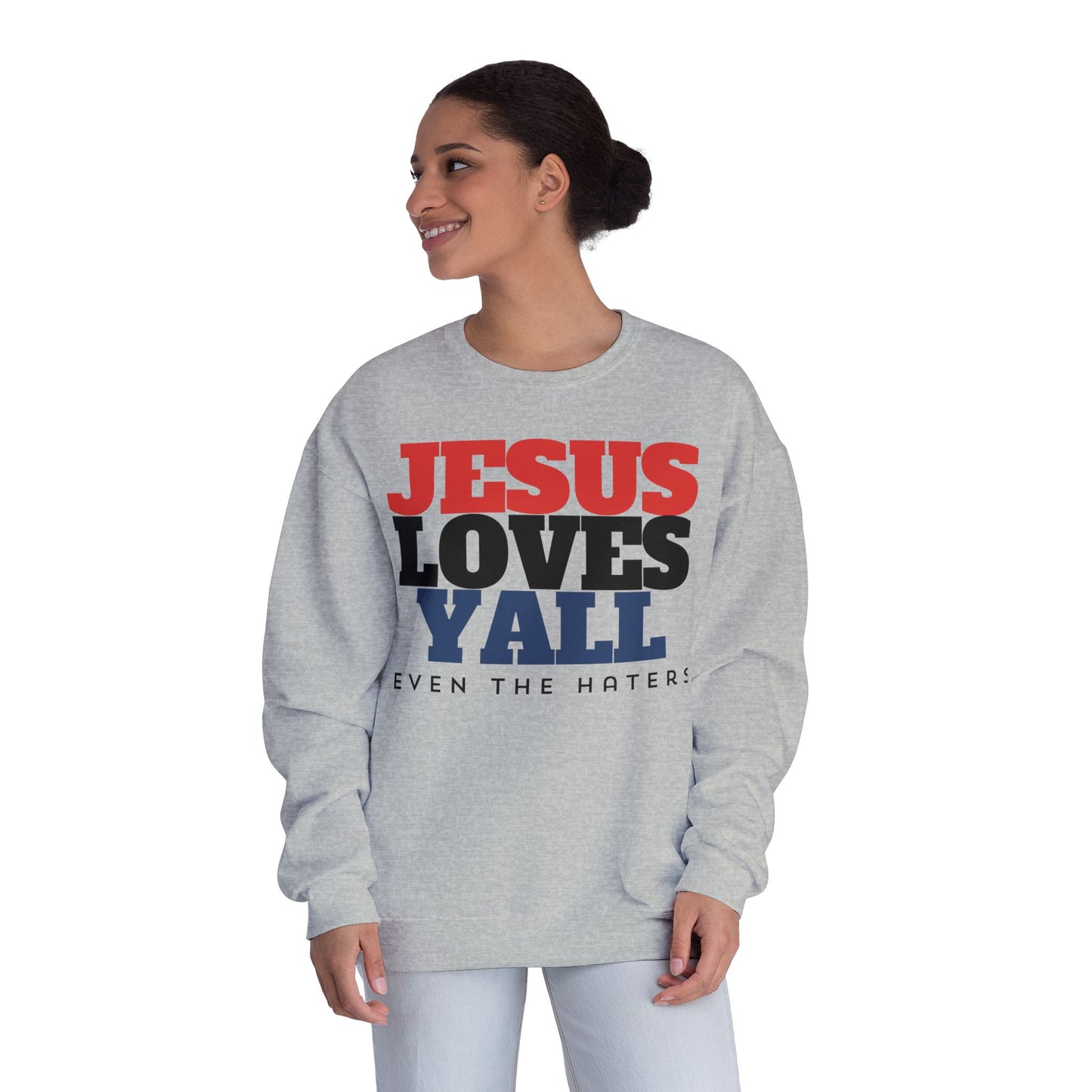JESUS LOVES YALL SWEATSHIRT