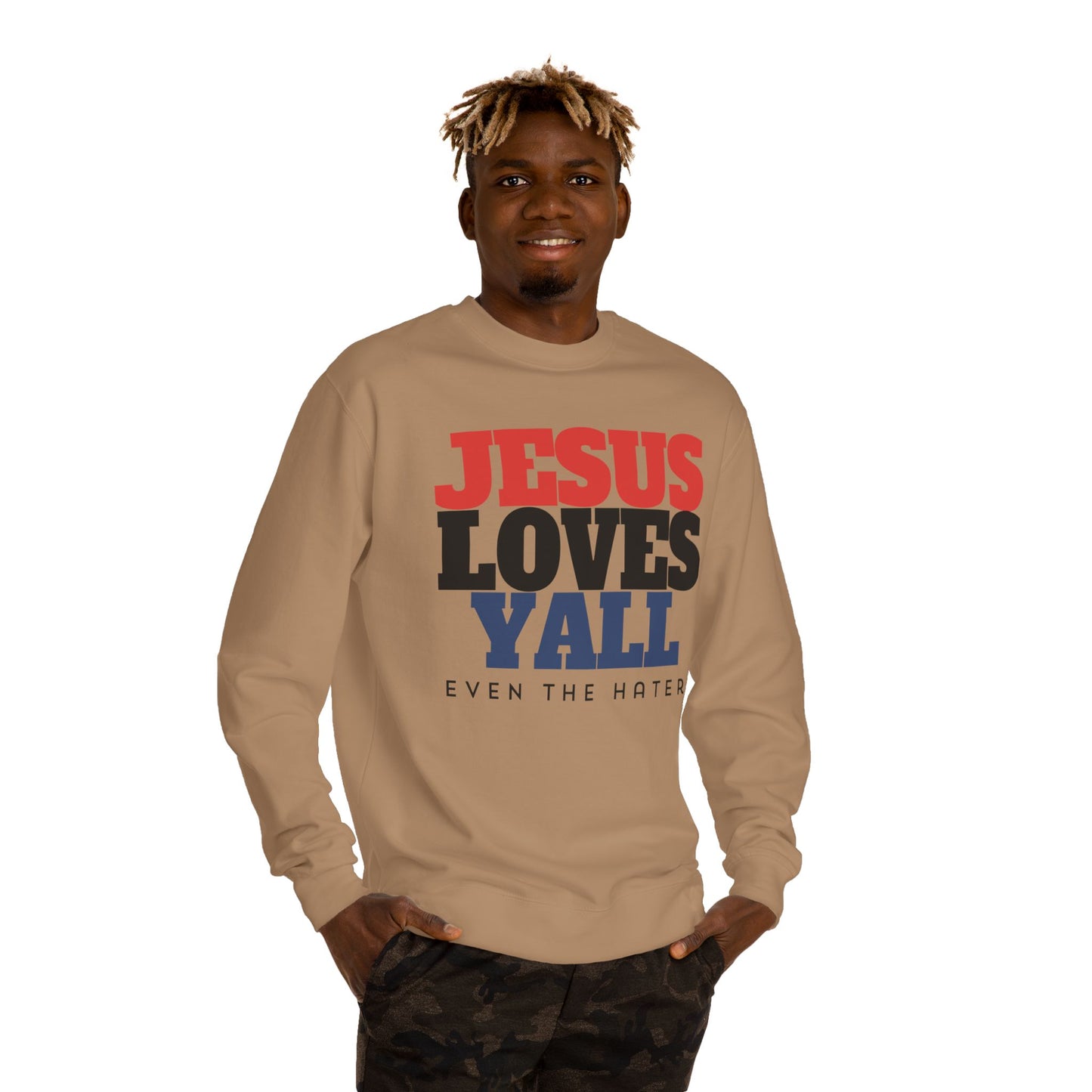 JESUS LOVES YALL SWEATSHIRT