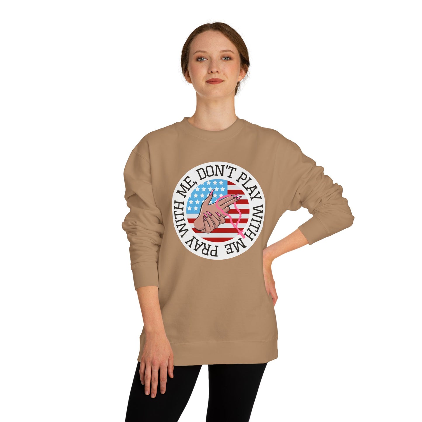PRAY DONT PLAY SWEATSHIRT
