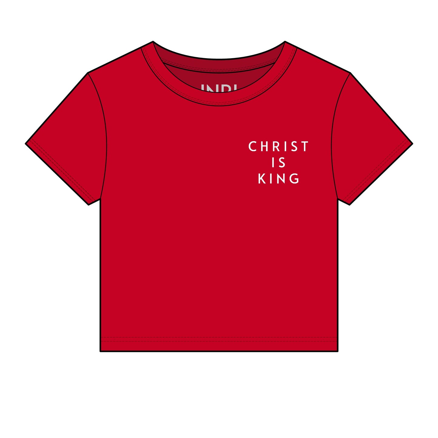 Christ Is King Baby Tee