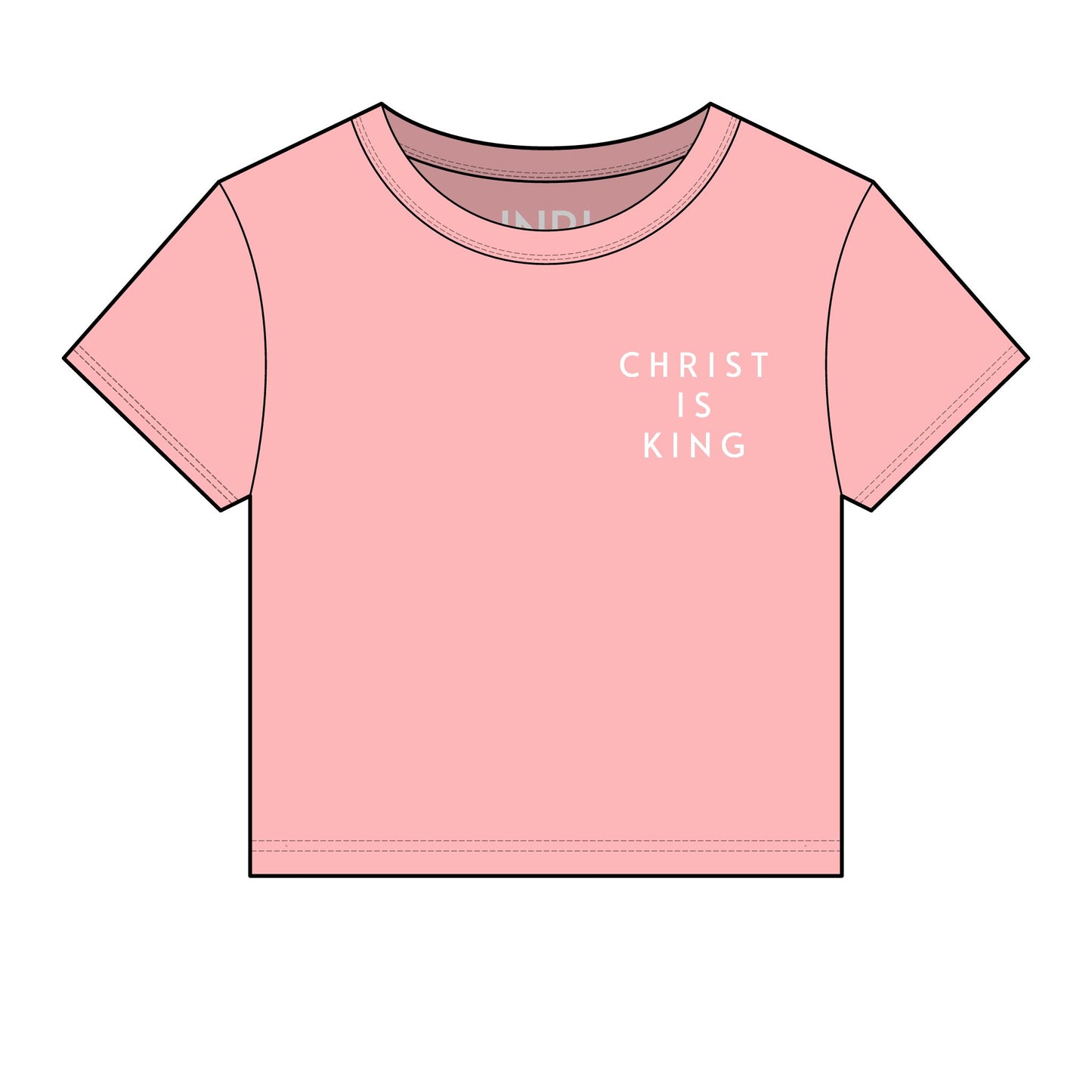 Christ Is King Baby Tee