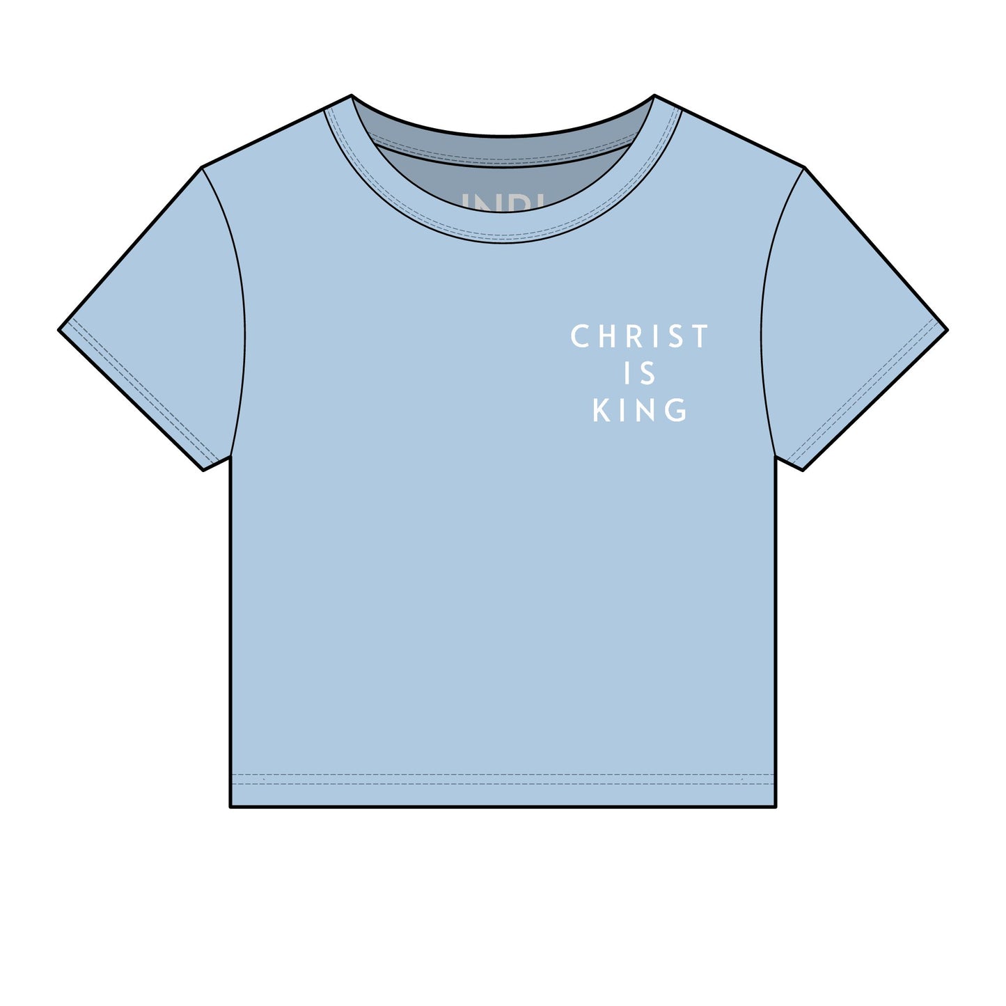 Christ Is King Baby Tee