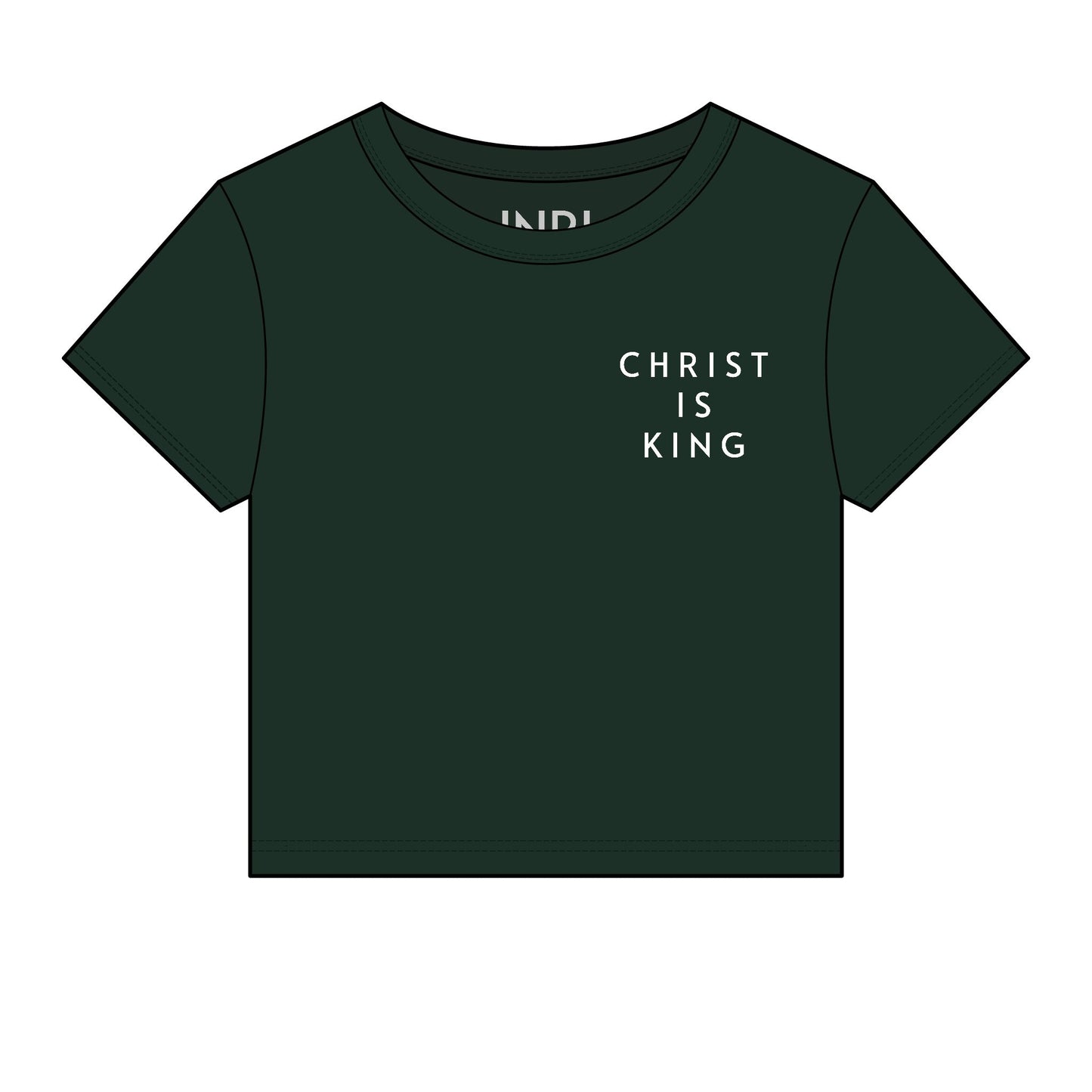 Christ Is King Baby Tee