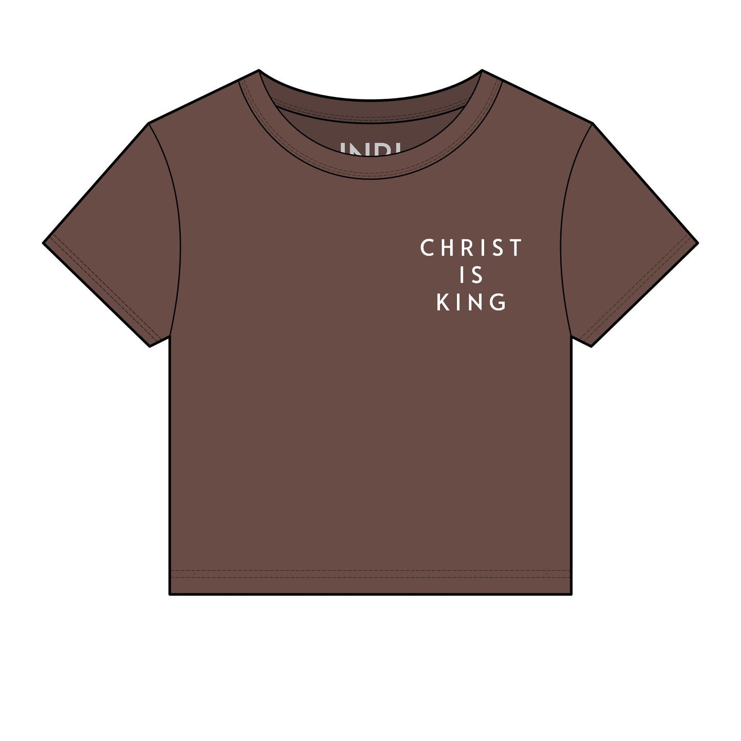 Christ Is King Baby Tee