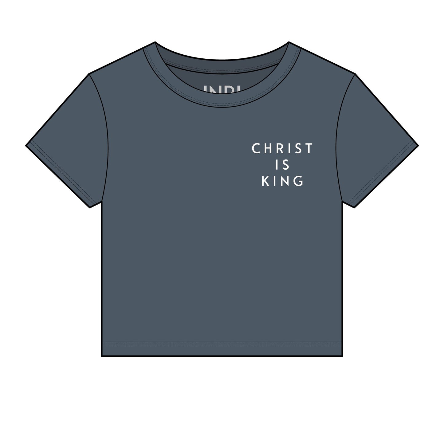 Christ Is King Baby Tee