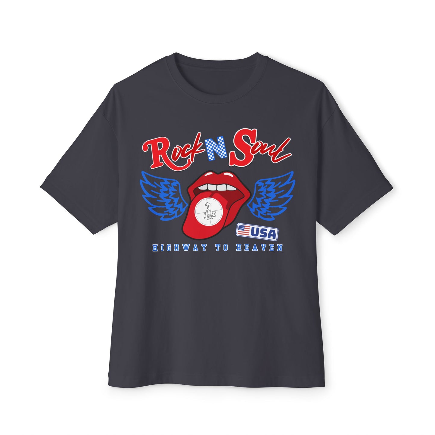 ROCK AND SOUL BOXY TEE