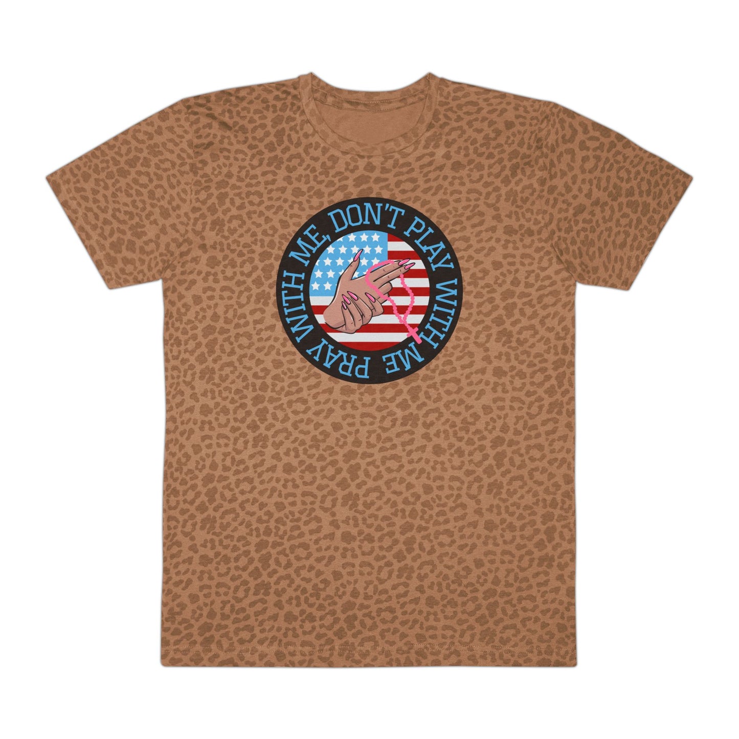 PRAY DONT PLAY PATTERN TEE