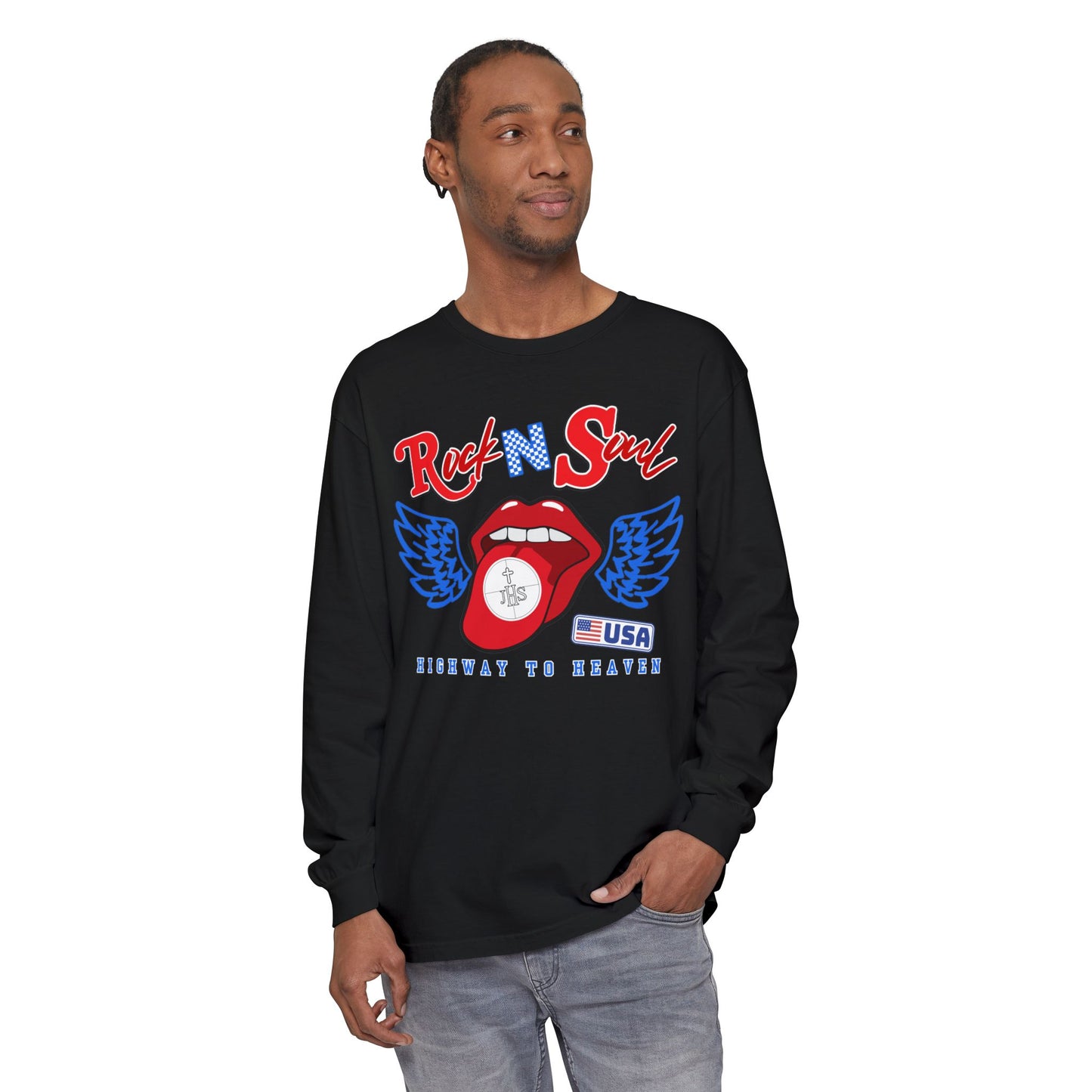 ROCK AND SOUL LONGSLEEVE TEE