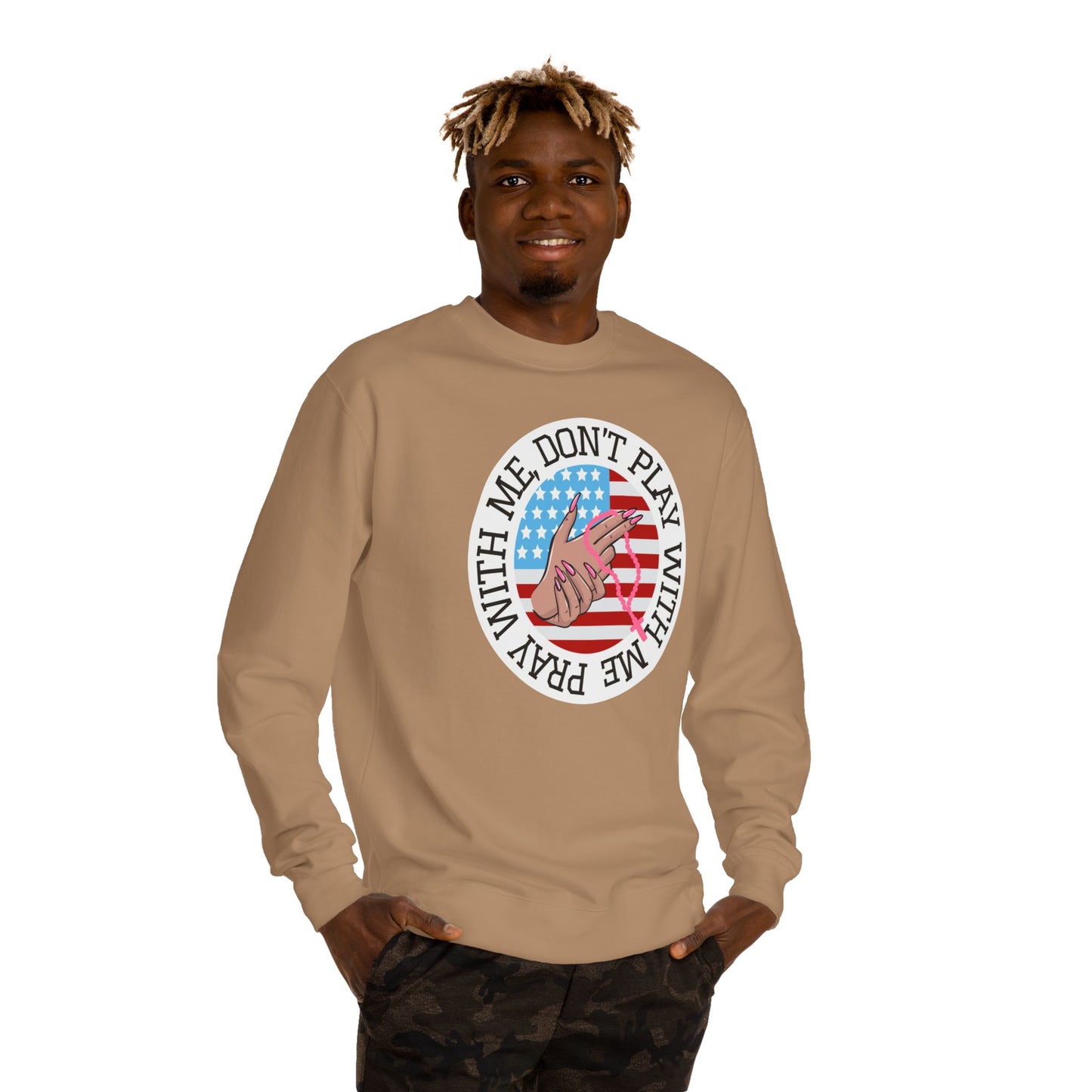 PRAY DONT PLAY SWEATSHIRT