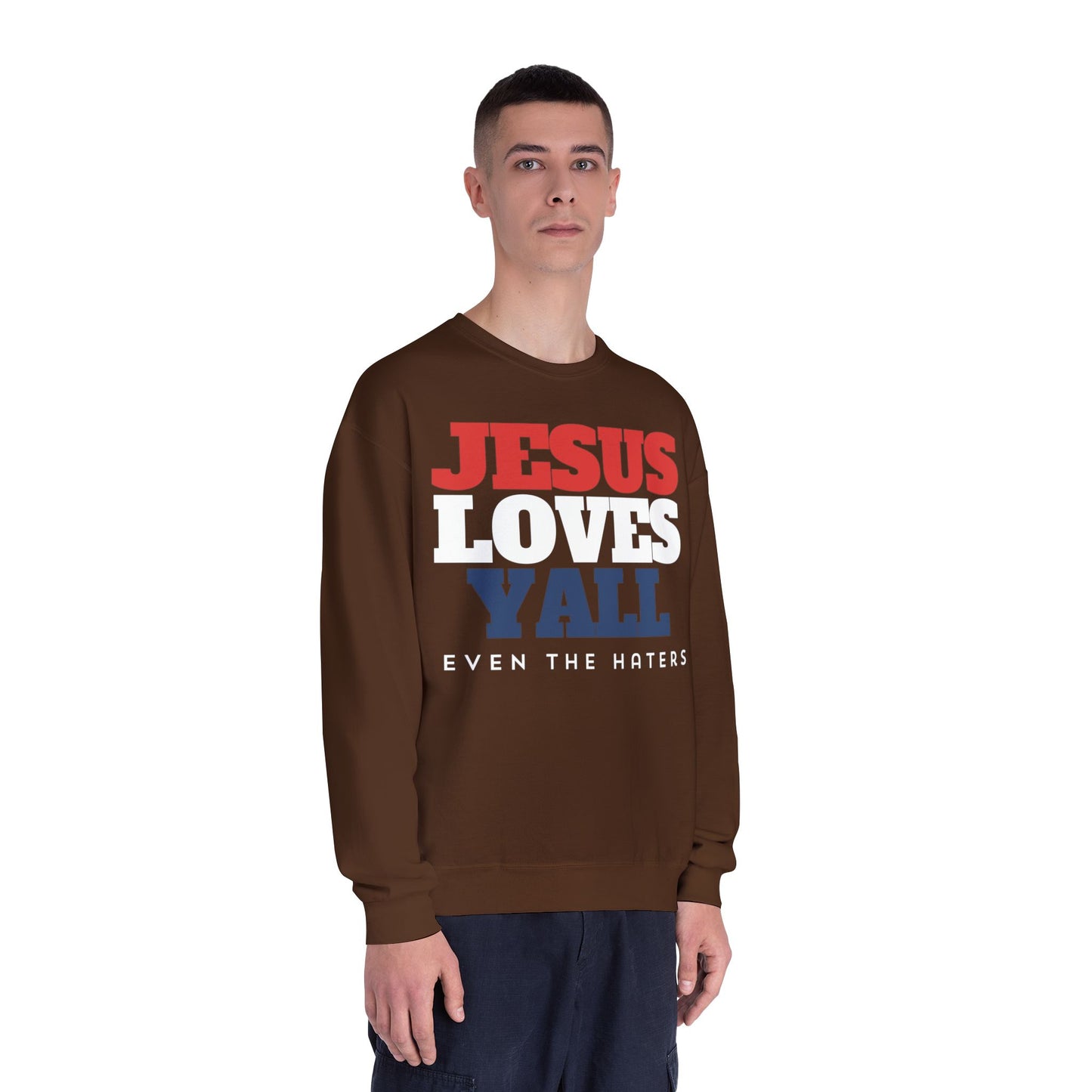 JESUS LOVES YALL SWEATSHIRT