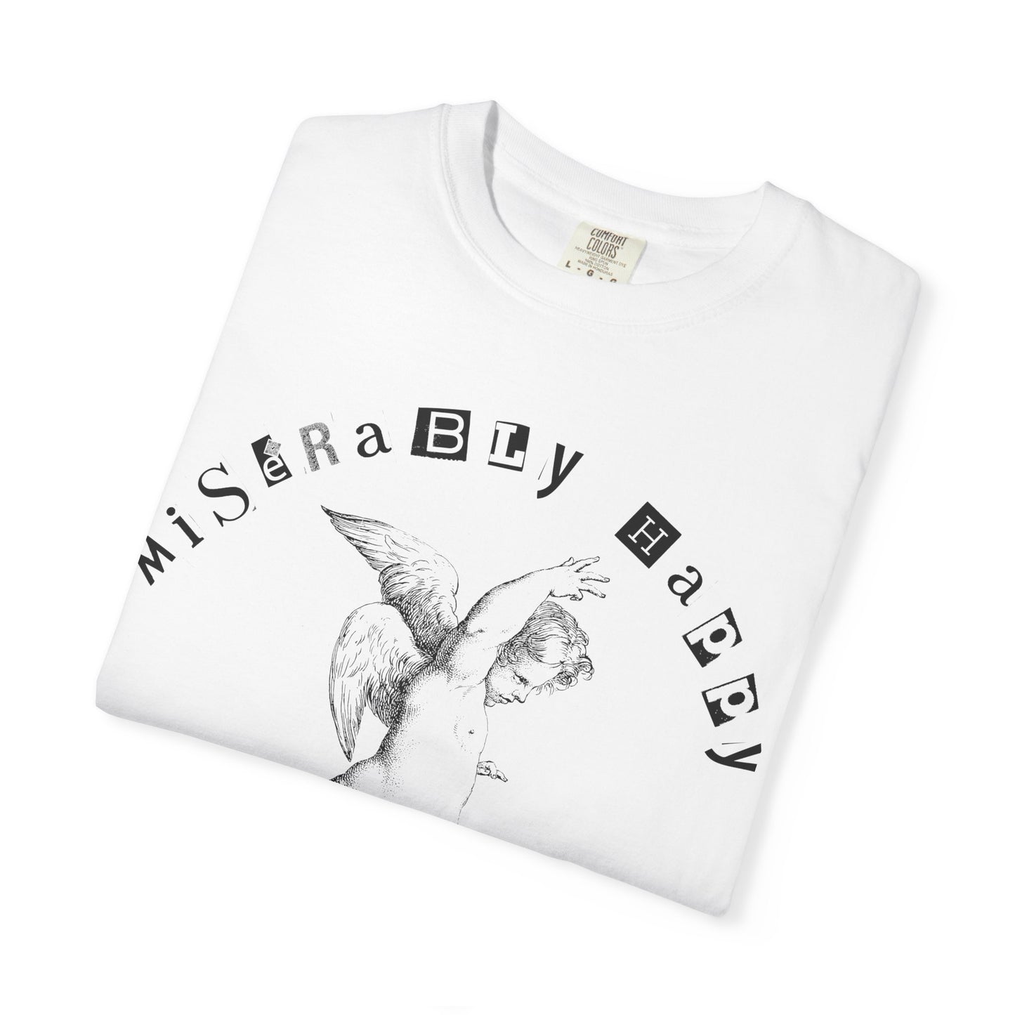 MISERABLY HAPPY X GIDDY UP TEE