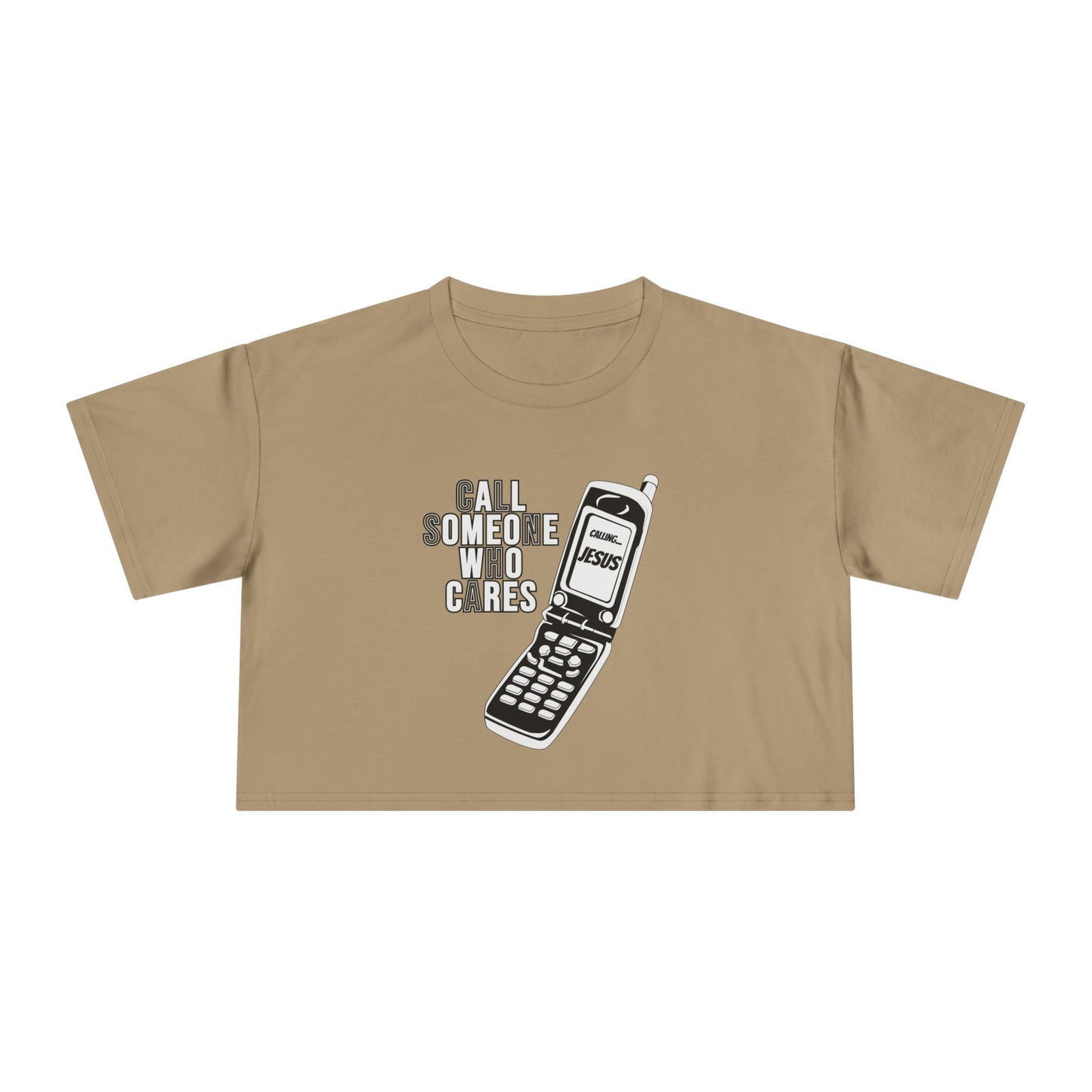 CALLIN JESUS CROP TEE