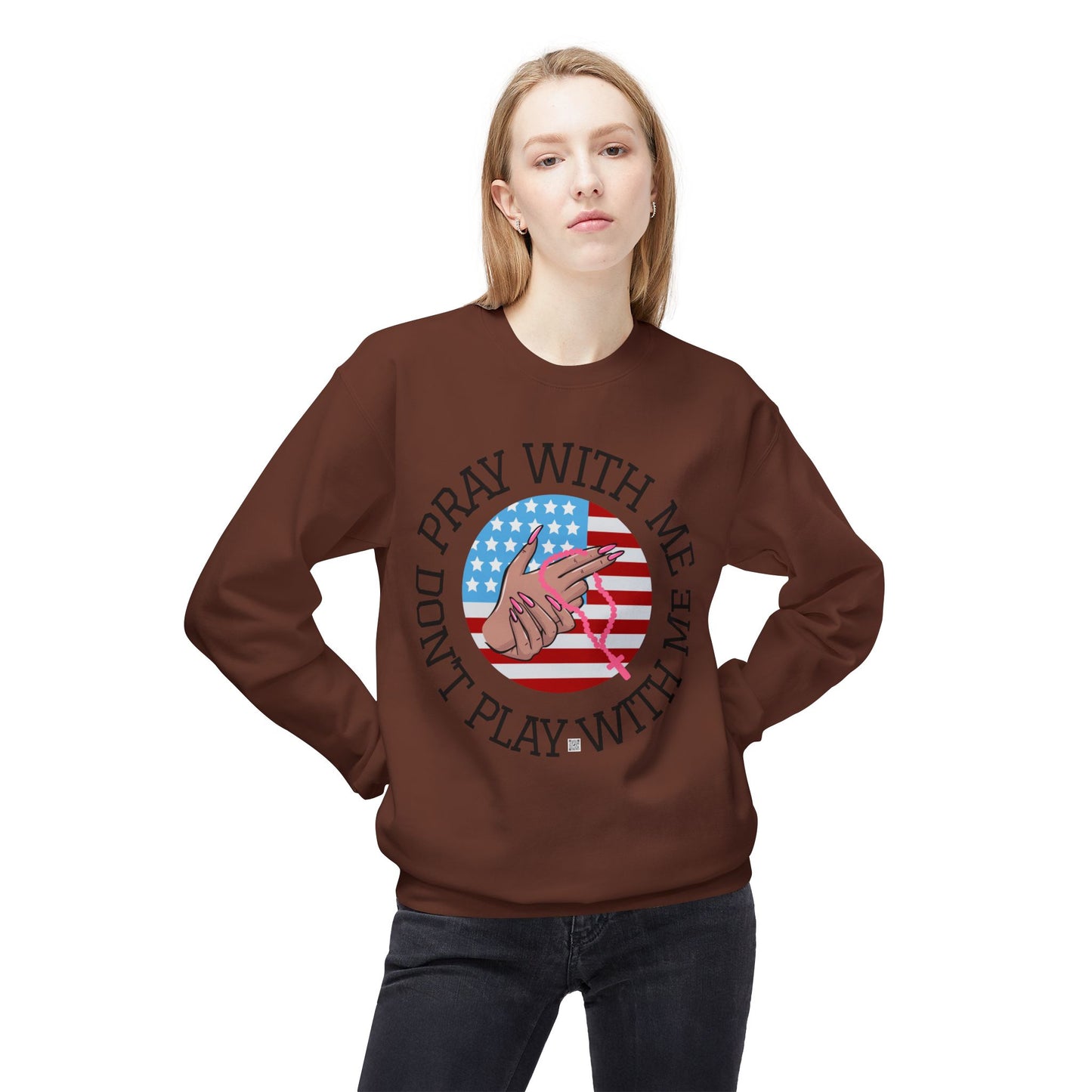 PRAY DON'T PLAY SWEATSHIRT