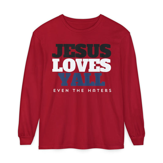 JESUS LOVES YALL LONGSLEEVE TEE