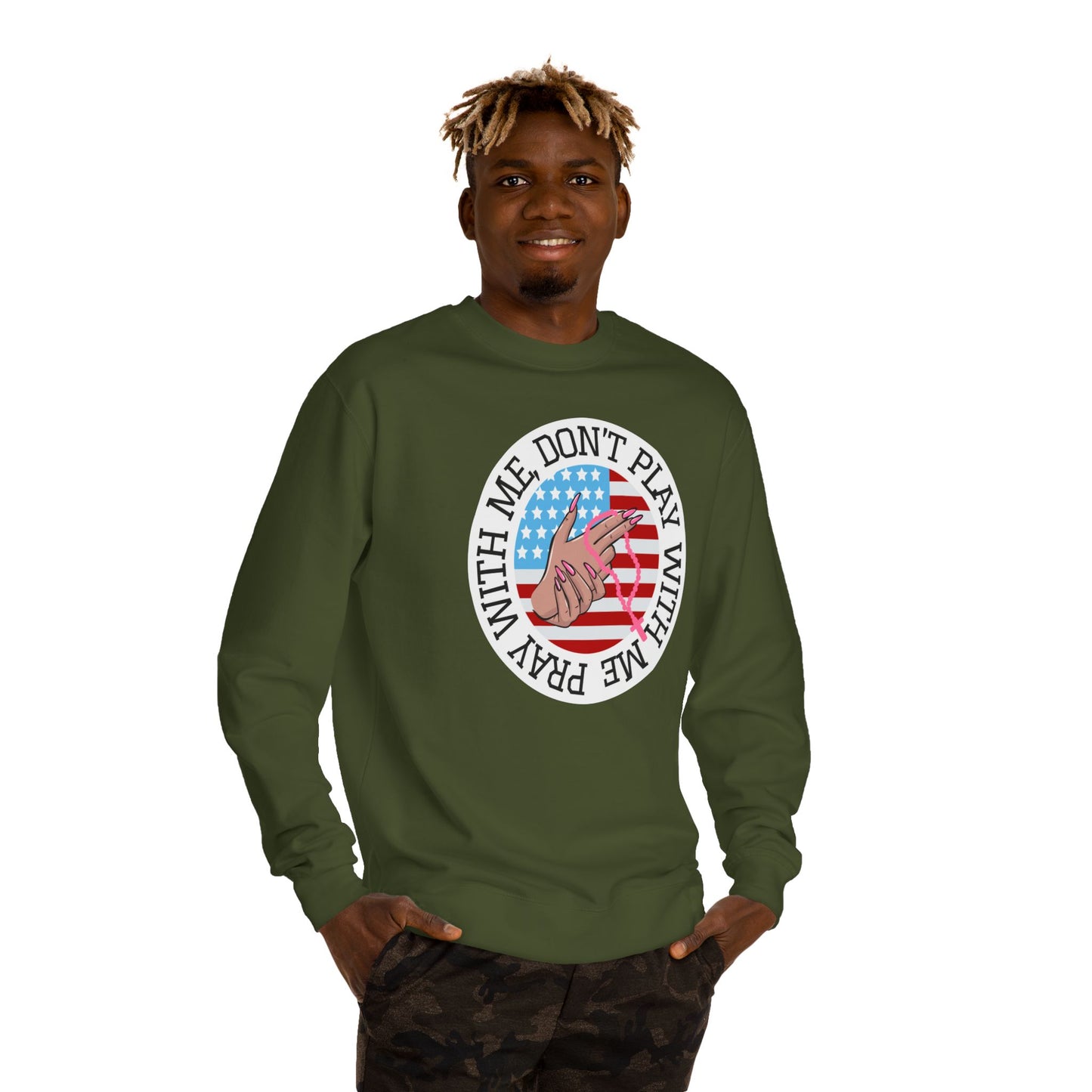 PRAY DONT PLAY SWEATSHIRT