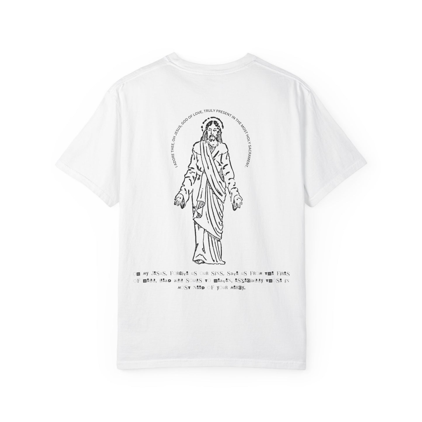 CAST INTO X OH MY JESUS TEE