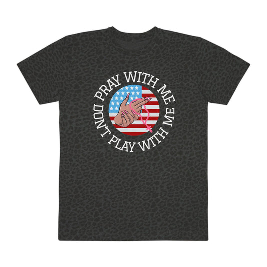 PRAY DON'T PLAY ANIMAL TEE