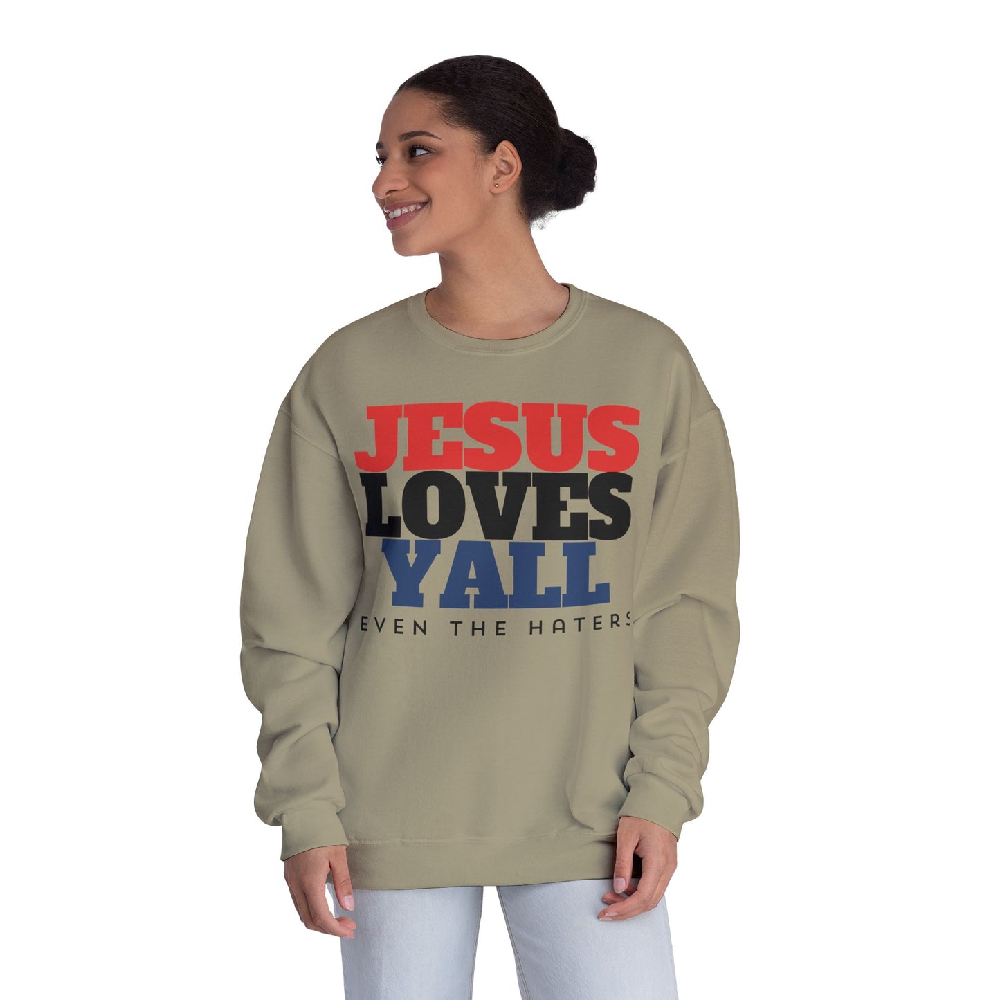 JESUS LOVES YALL SWEATSHIRT