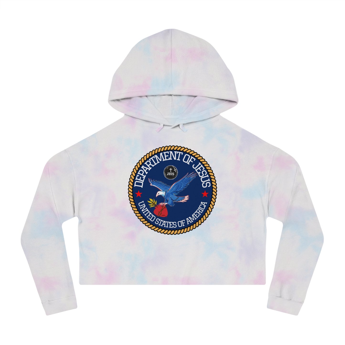 DEPARTMENT OF JESUS CROP HOODIE