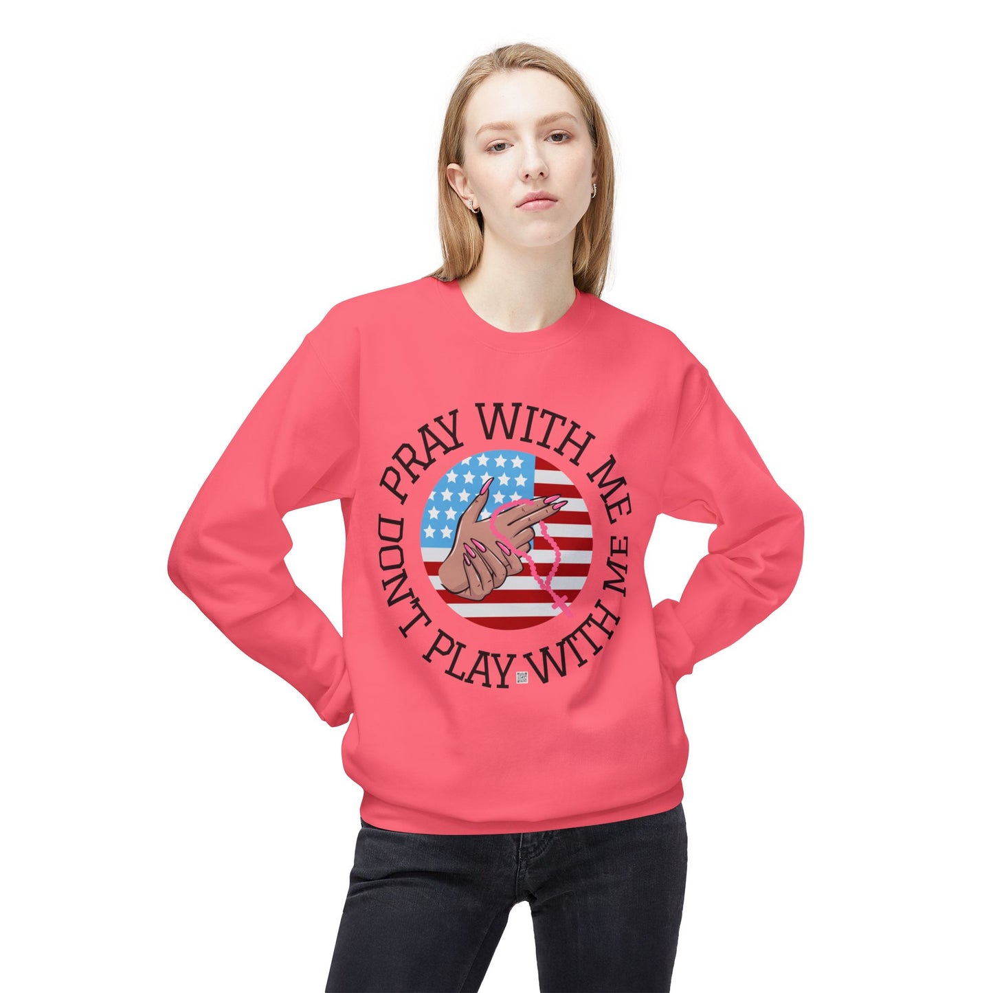 PRAY DON'T PLAY SWEATSHIRT