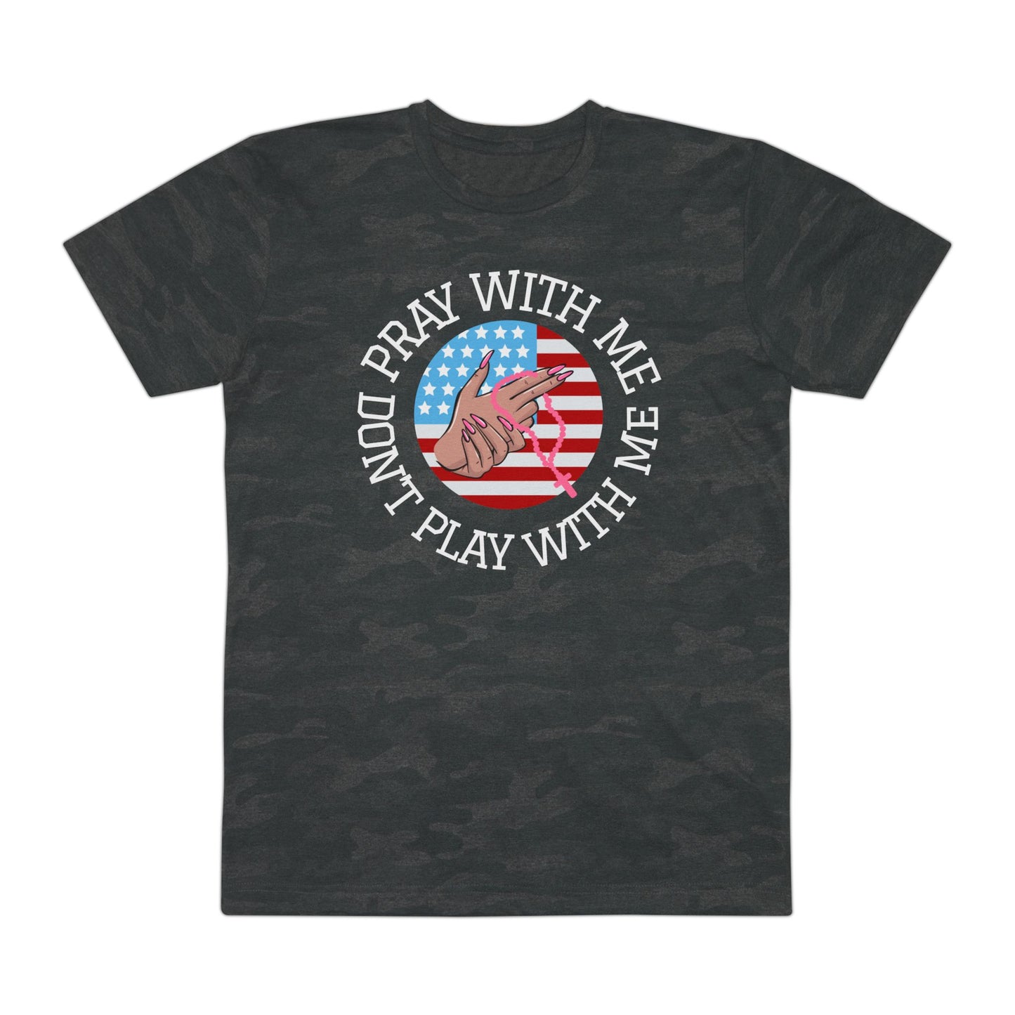 PRAY DON'T PLAY ANIMAL TEE